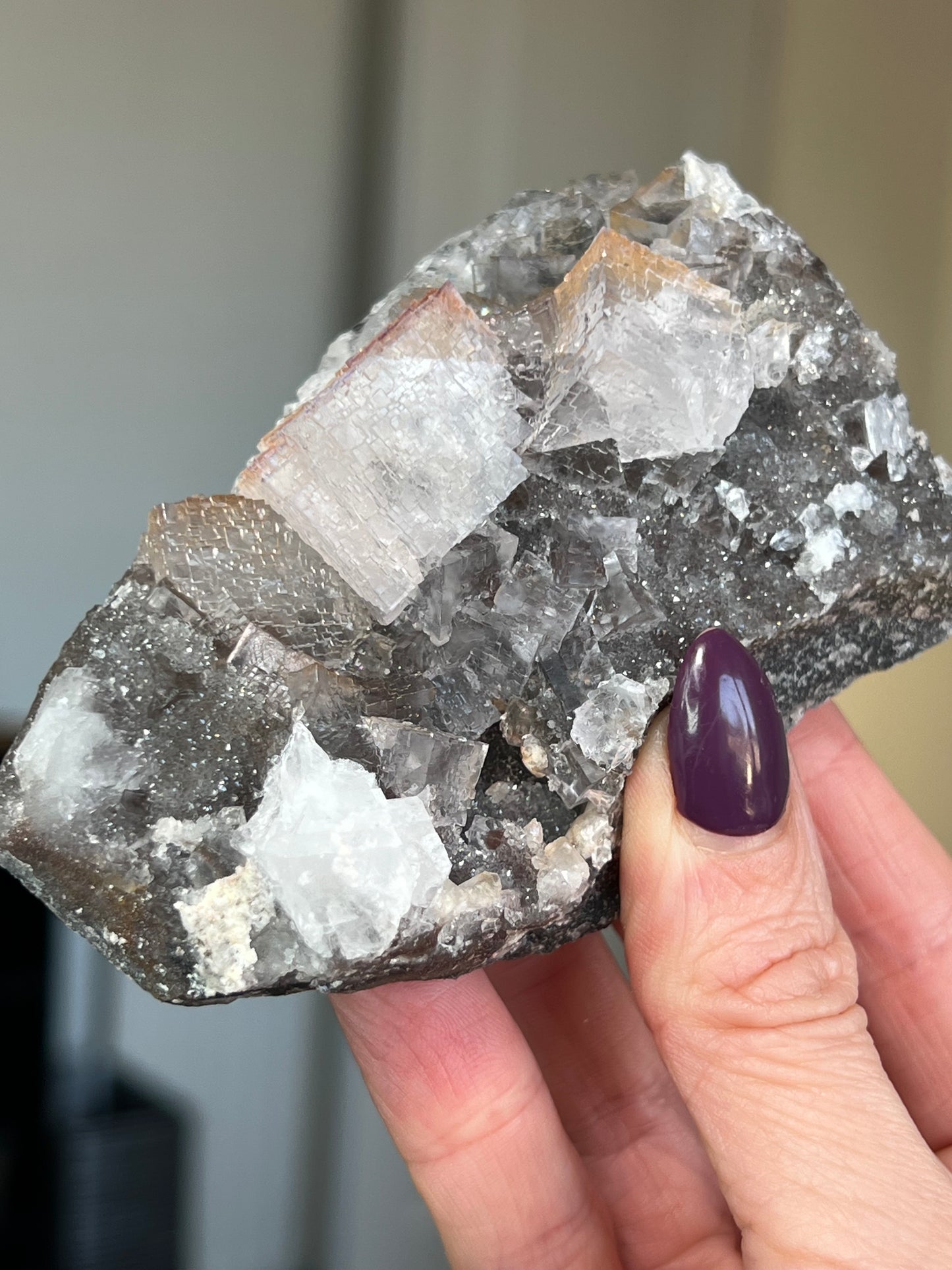 Mexican EL Filo Fluorite With Stand