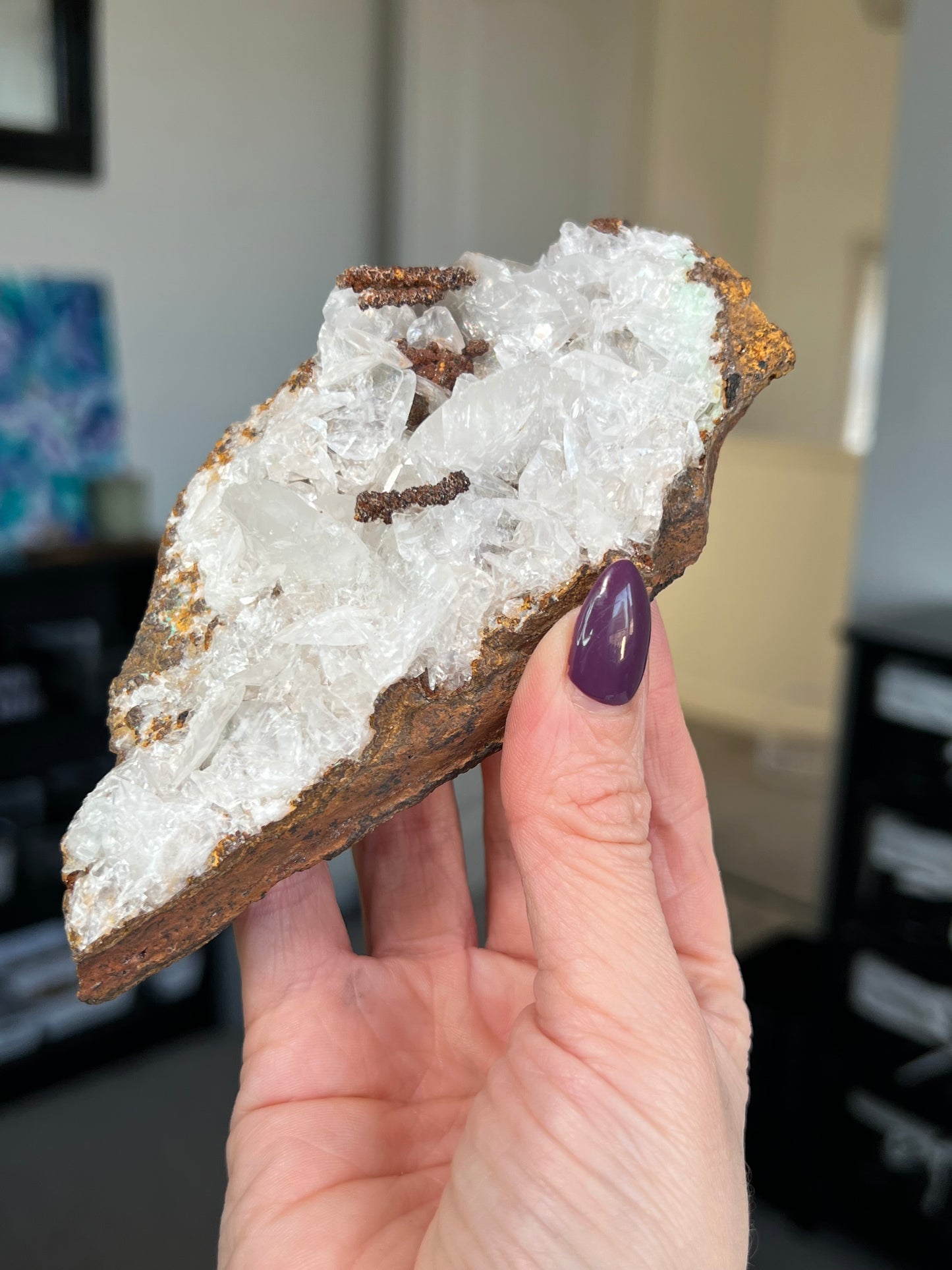 Mapimi Calcite With Stand