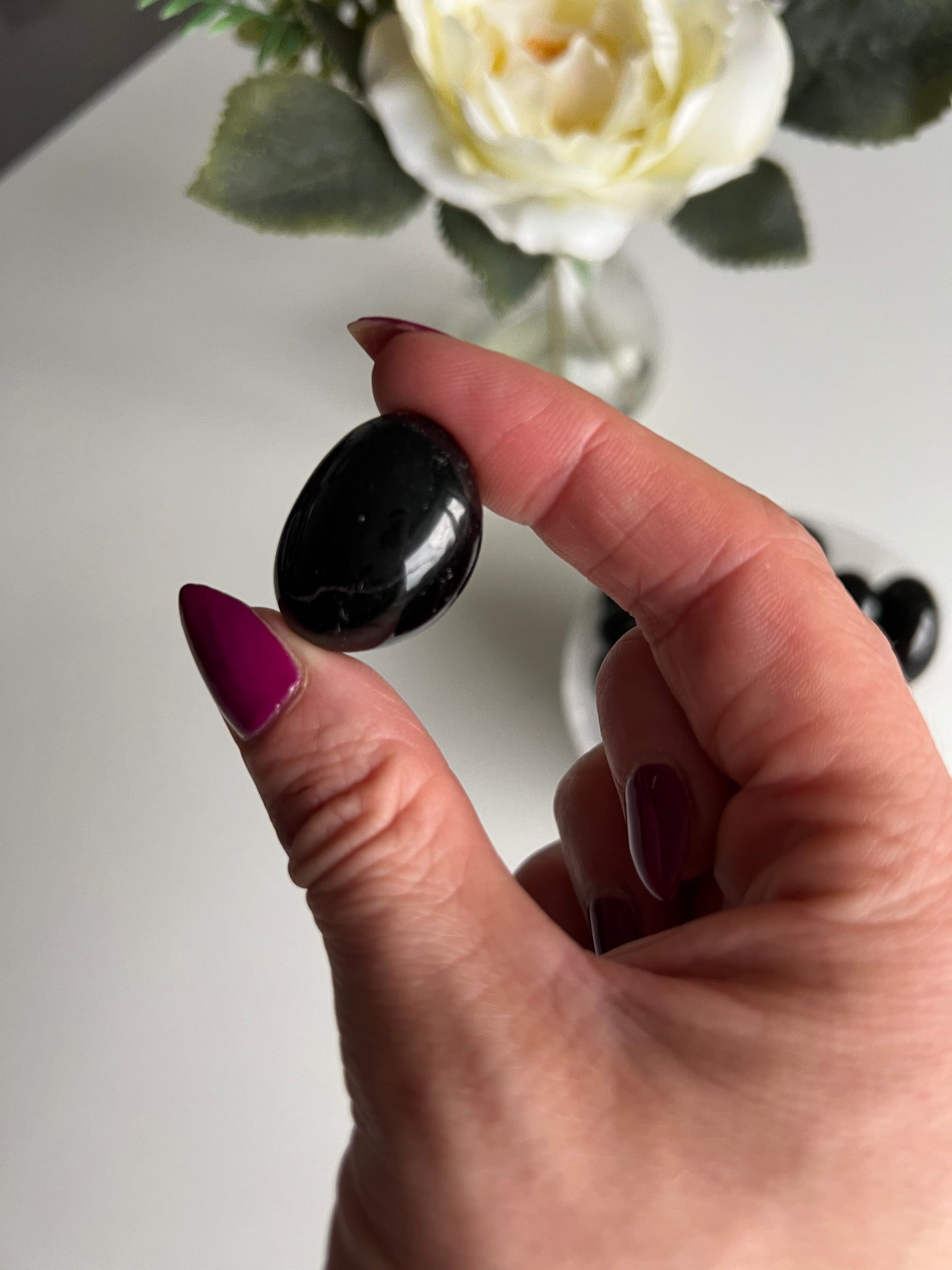 Black Tourmaline Tumbles
