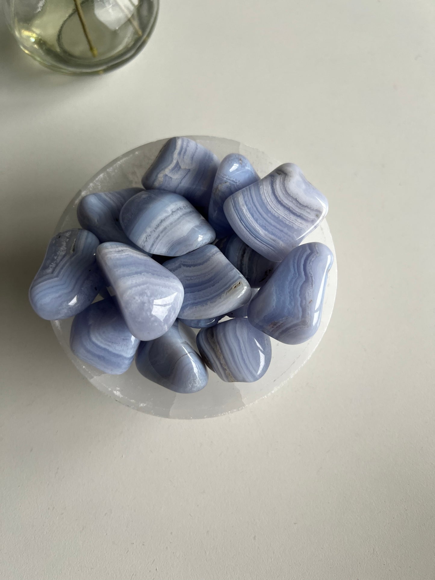 Blue Lace Agate Tumbles
