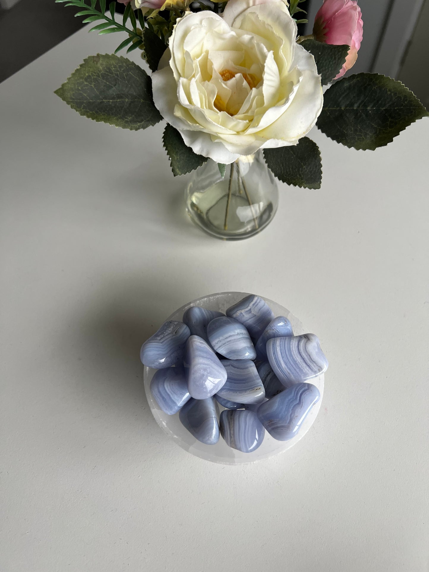 Blue Lace Agate Tumbles