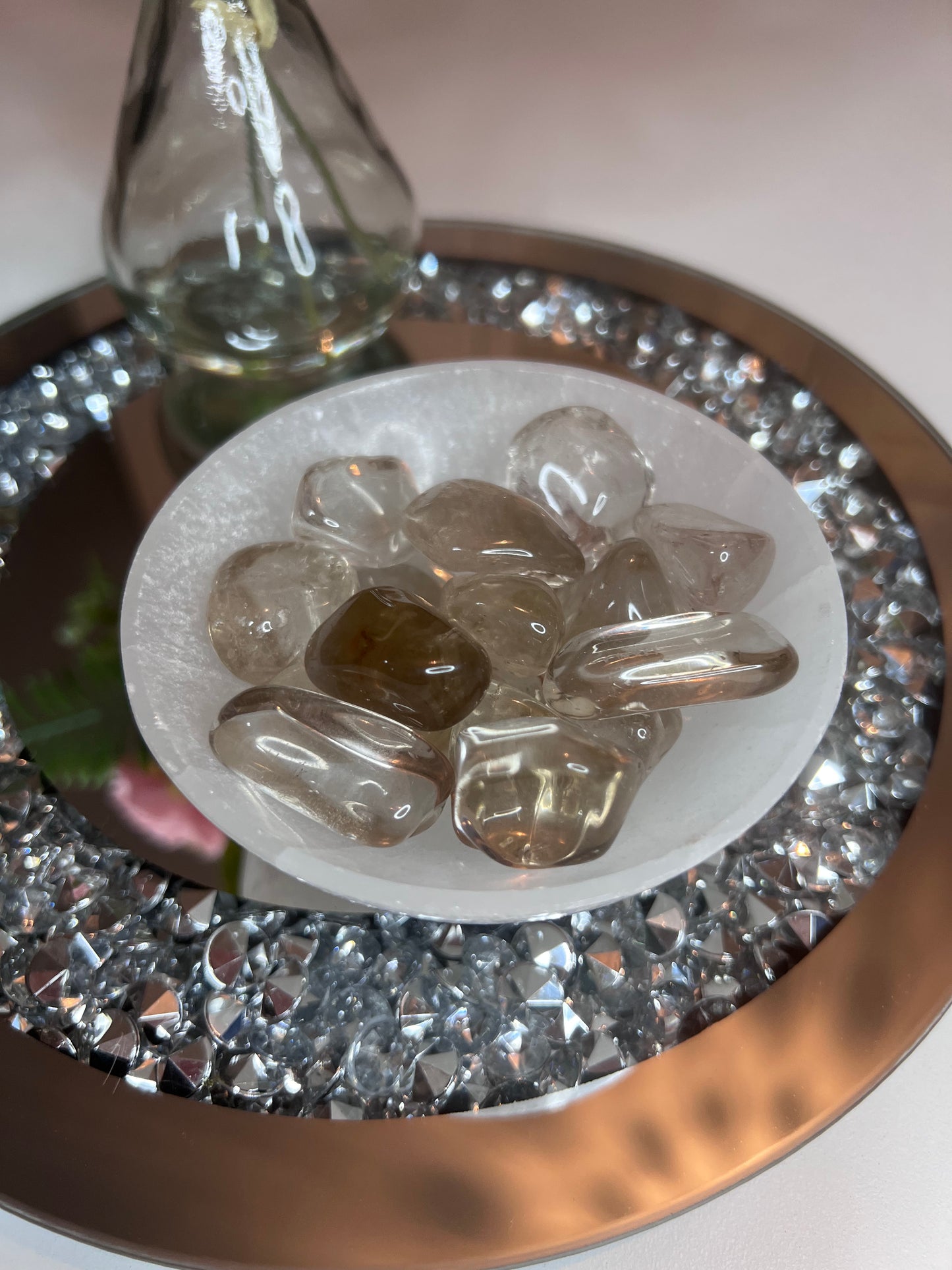 Tiny Natural Citrine Tumbles