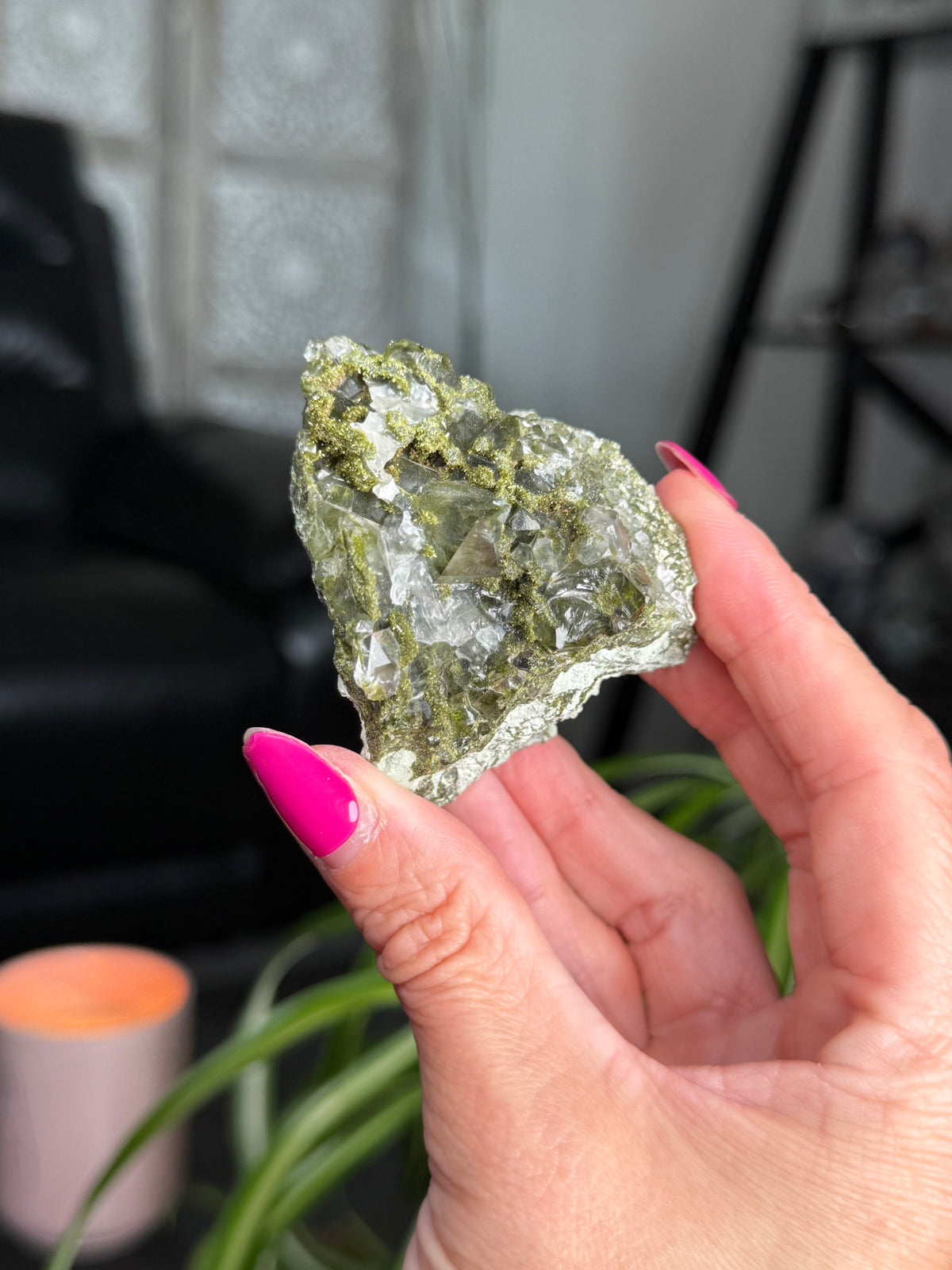 Fairy Forest Epidoite With Quartz