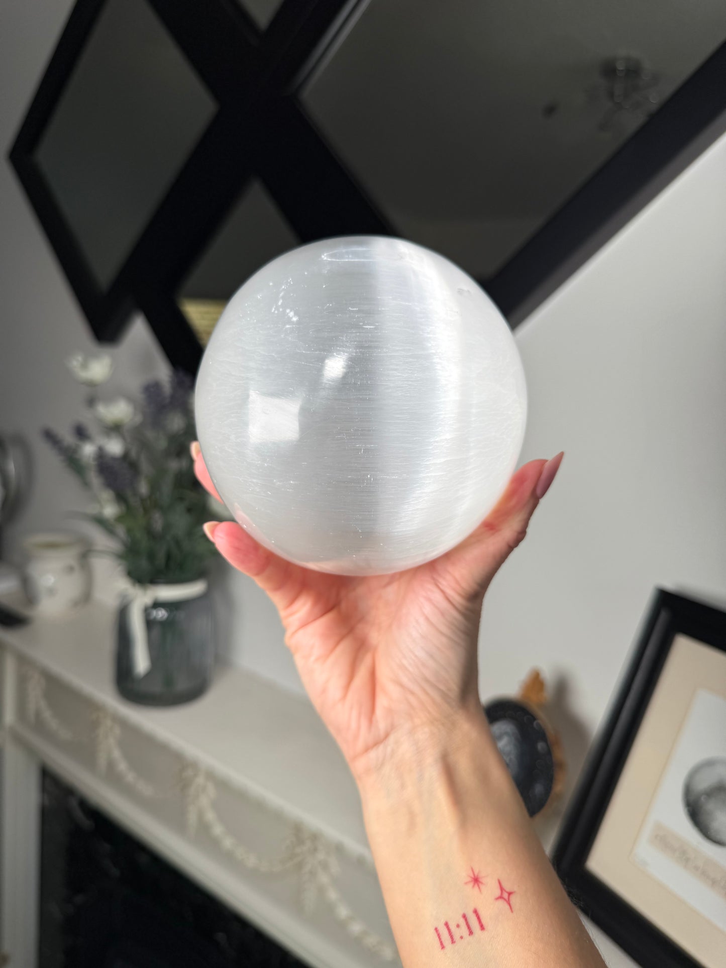 XL Selenite Sphere