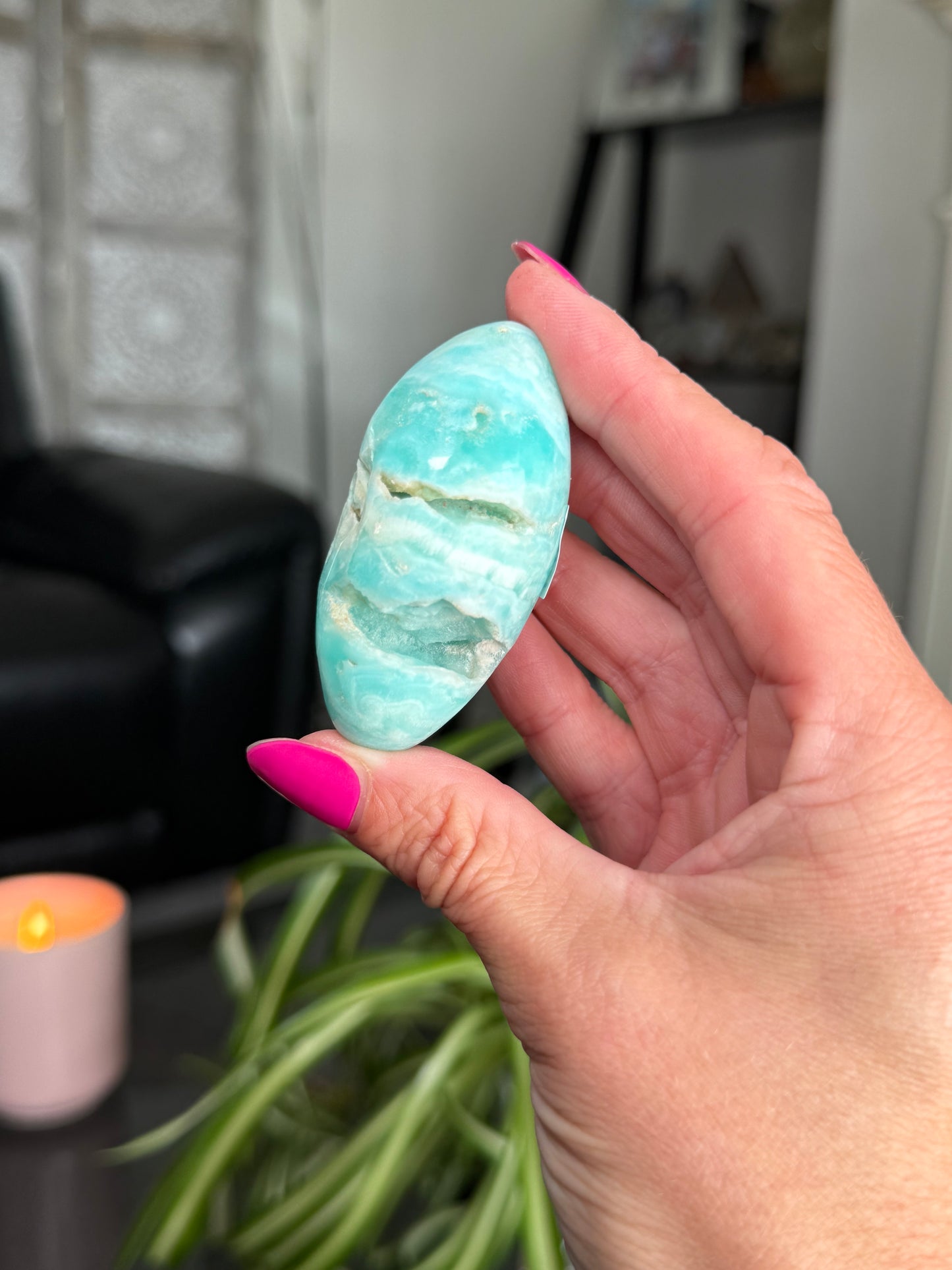 Blue Aragonite Shivas