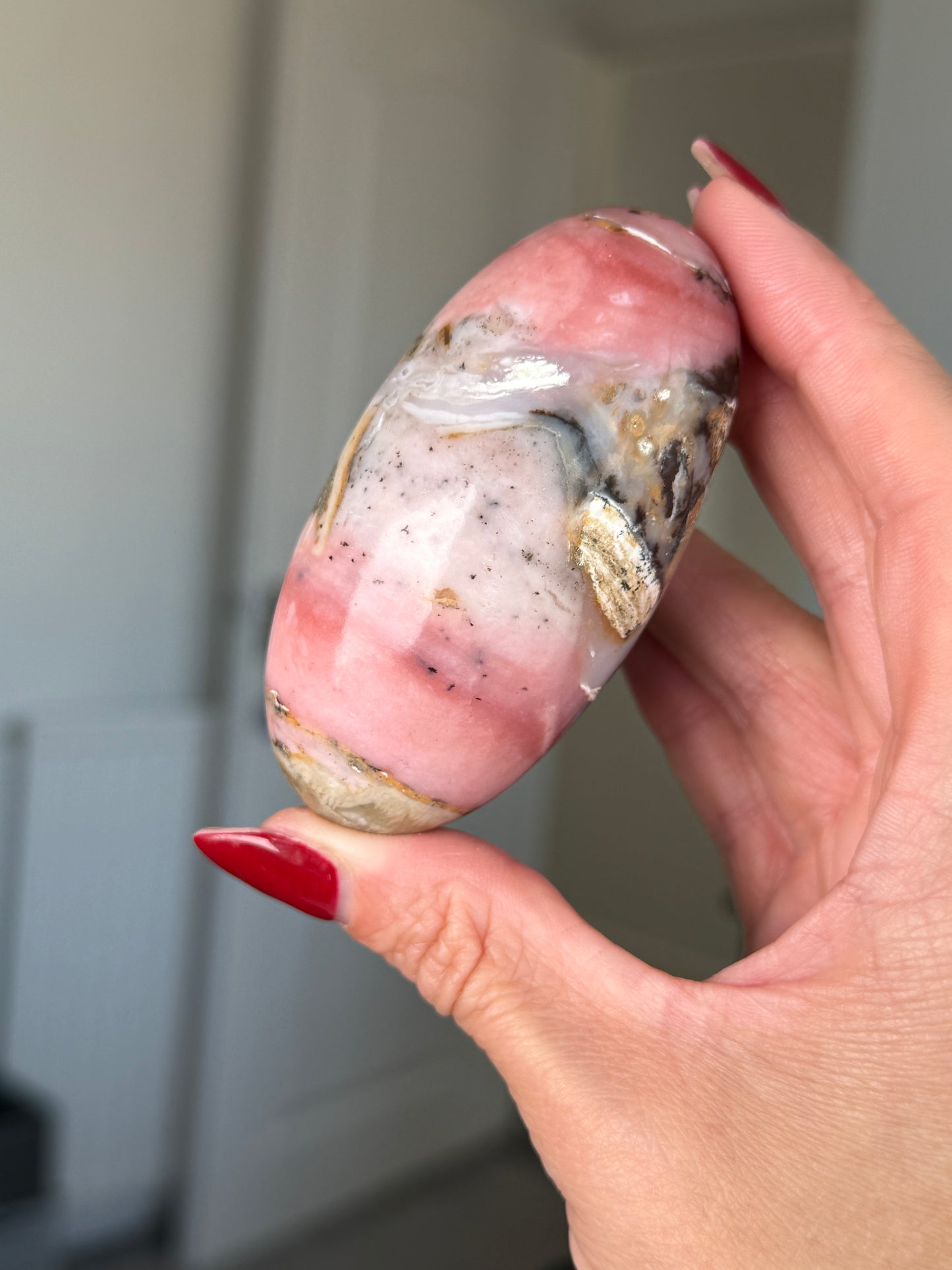 Peruvian Pink Opal Shiva