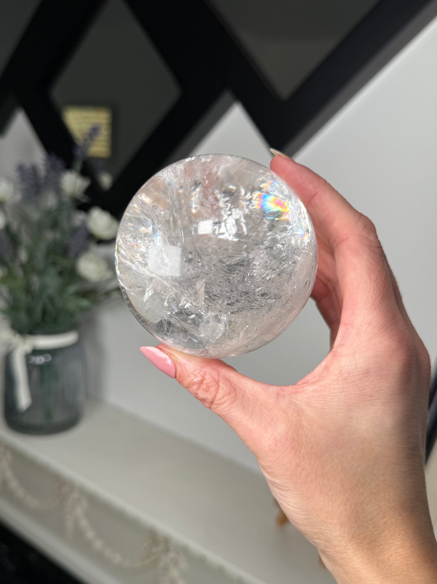 Clear Quartz Sphere