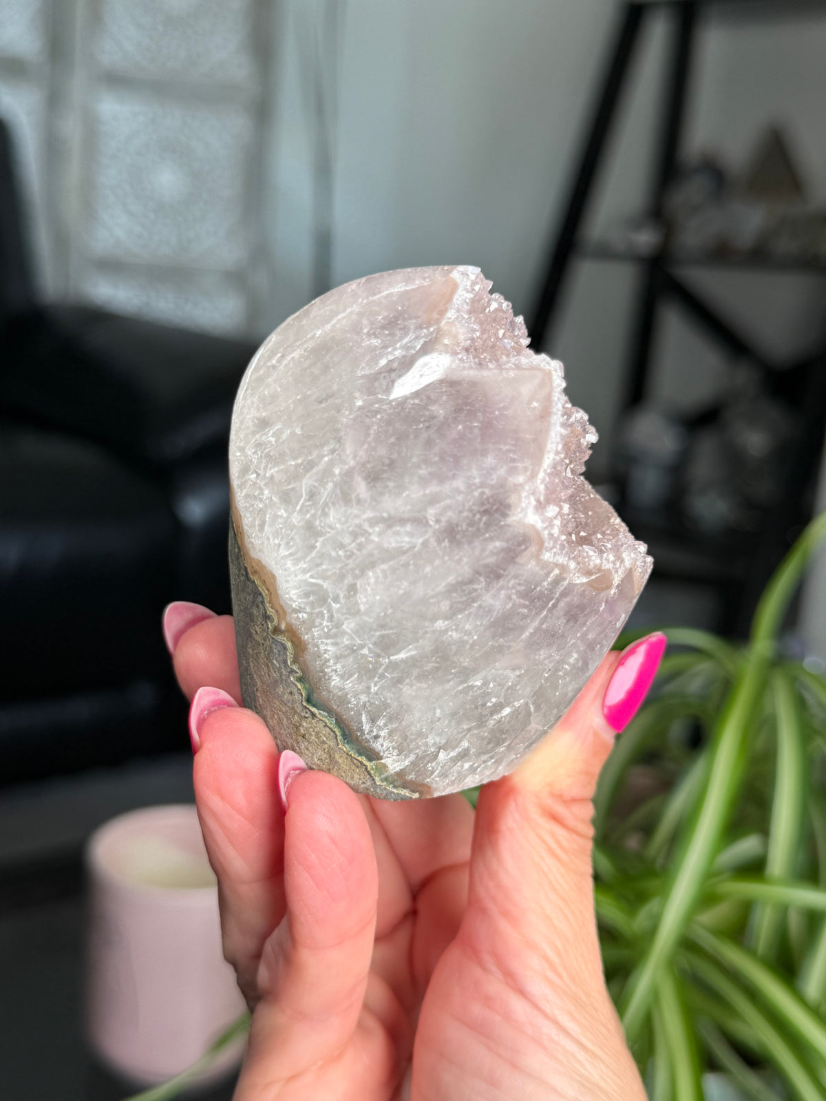 Sugared Amethyst Cut Base