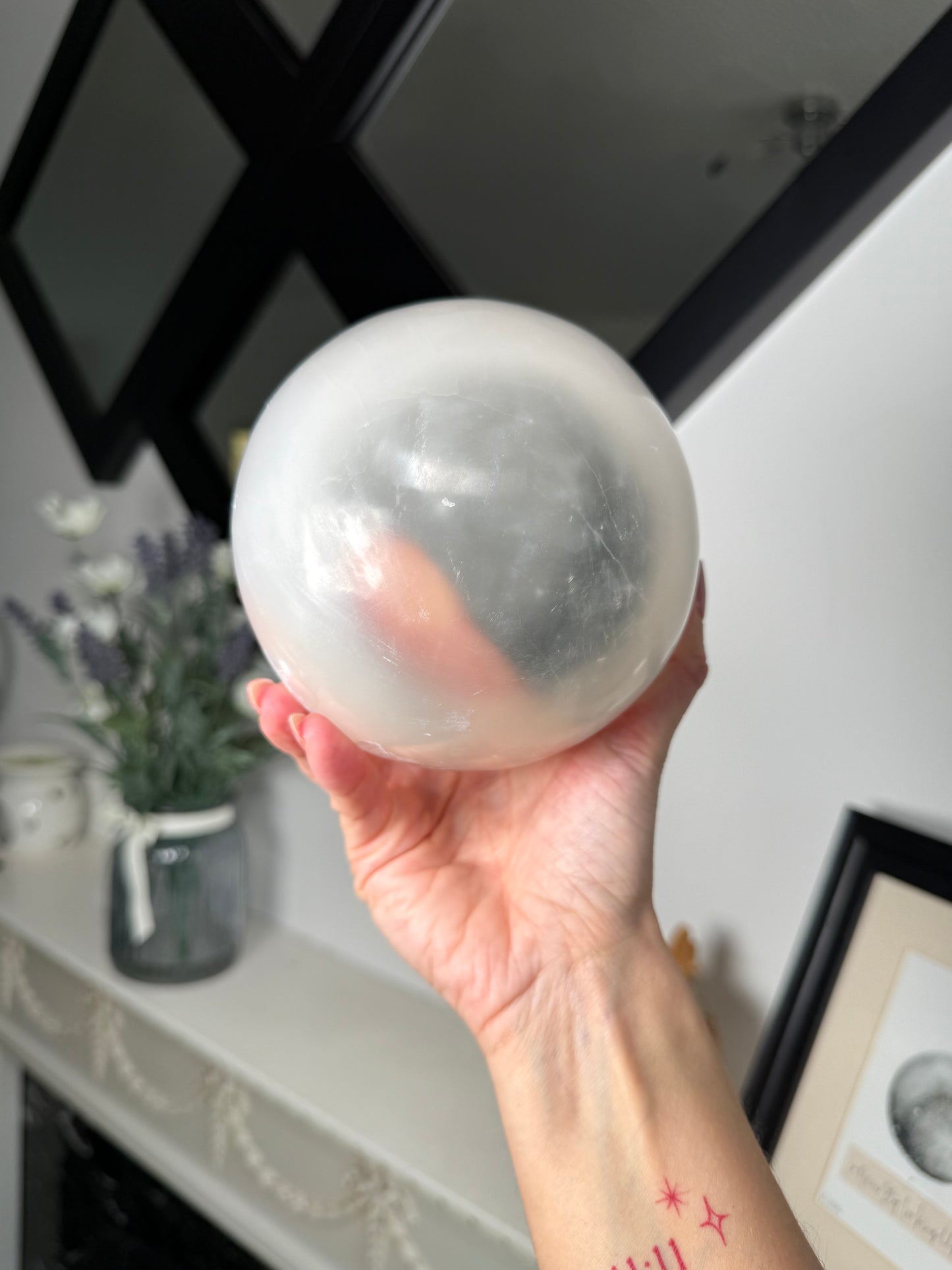 XL Selenite Sphere
