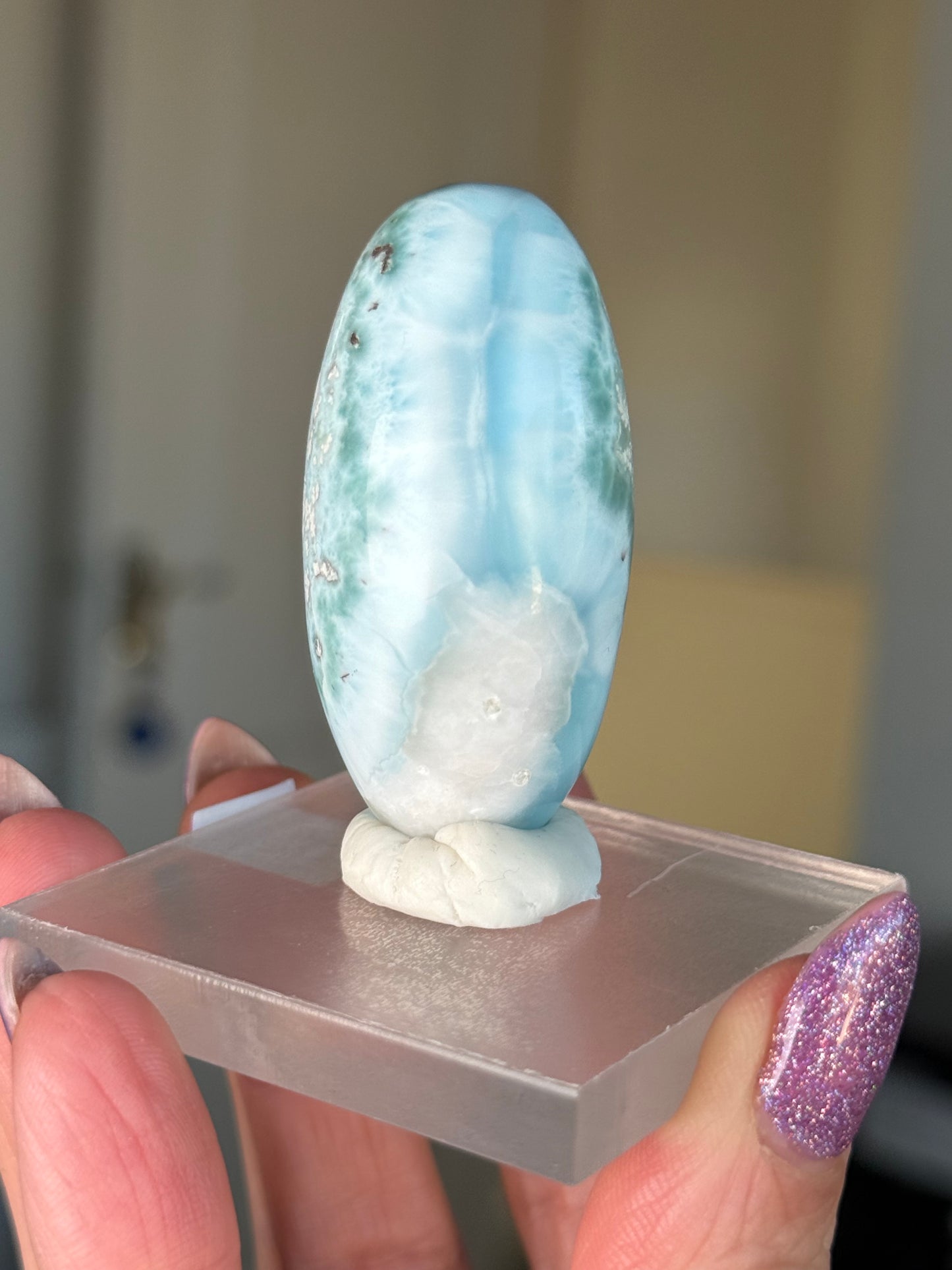 Larimar Shiva On Stand
