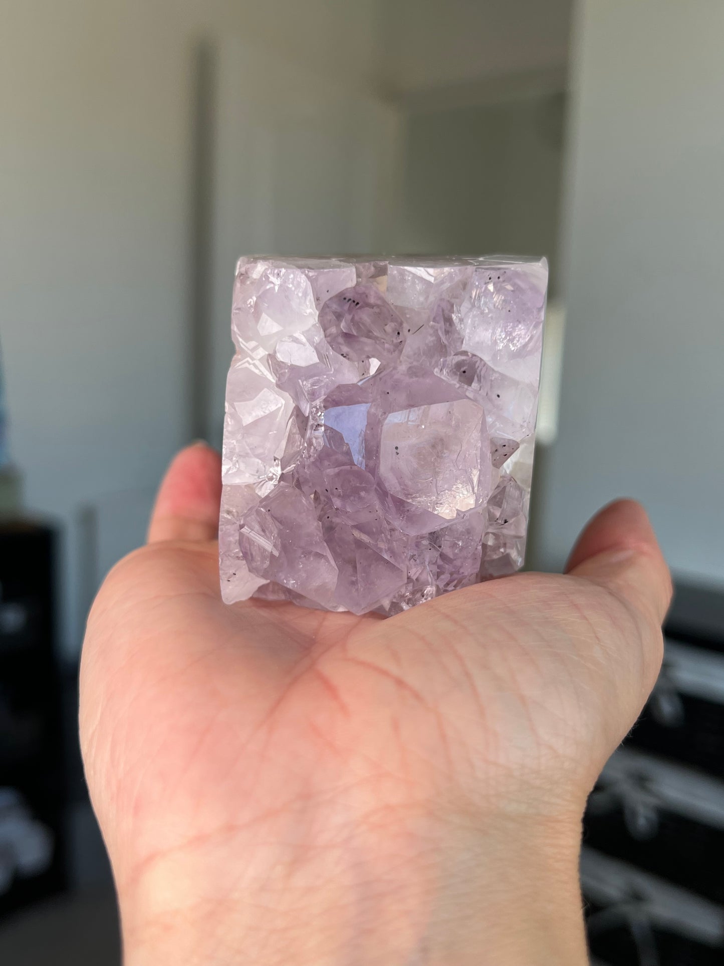 Extra Grade Pink Amethyst Tower