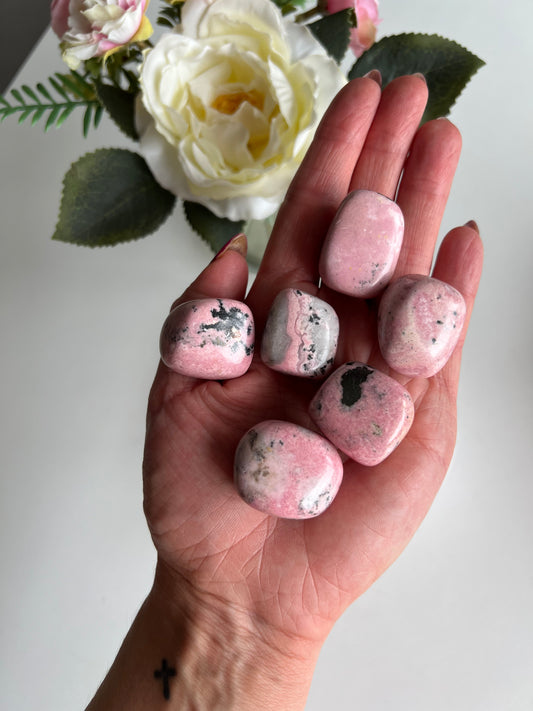 Peruvian Rhodonite Tumbles