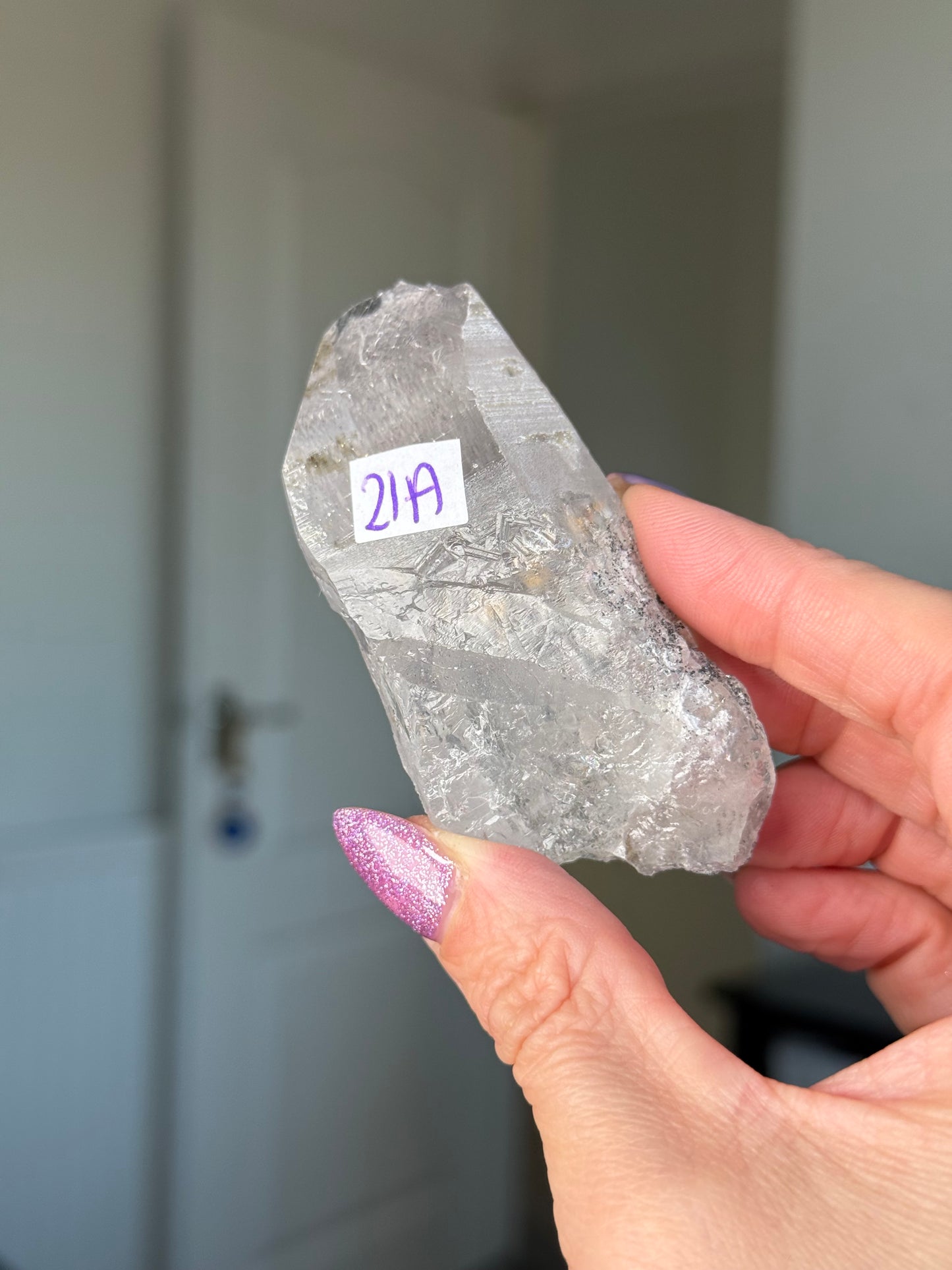 Sparkly Hematite Lemurian