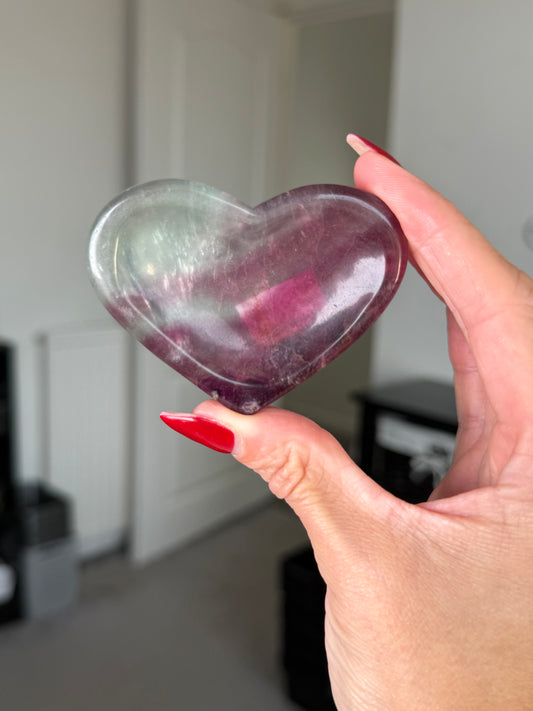 Fluorite Mini Heart Bowl