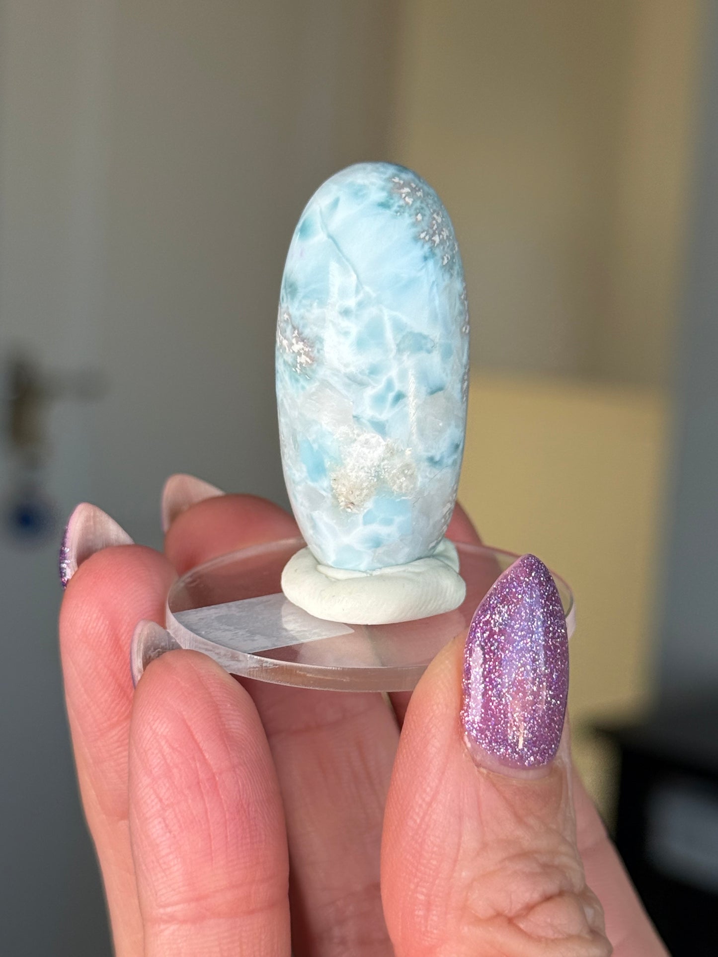 Larimar Shiva On Stand