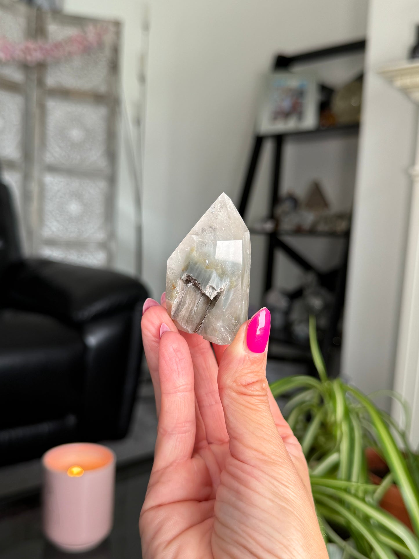 Blue Tara Tower - Part Polished