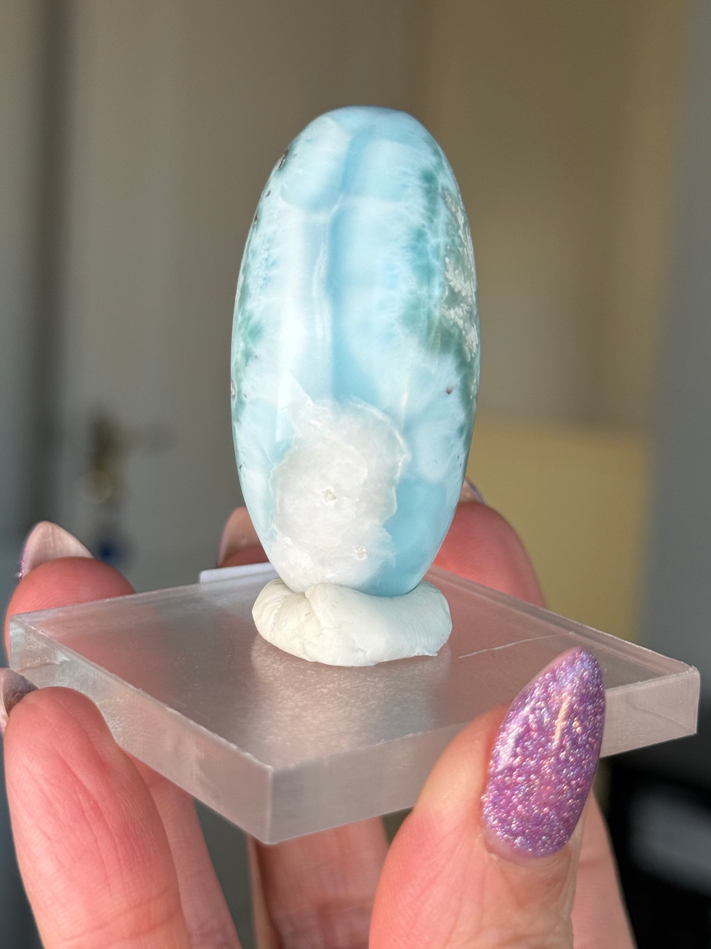Larimar Shiva On Stand