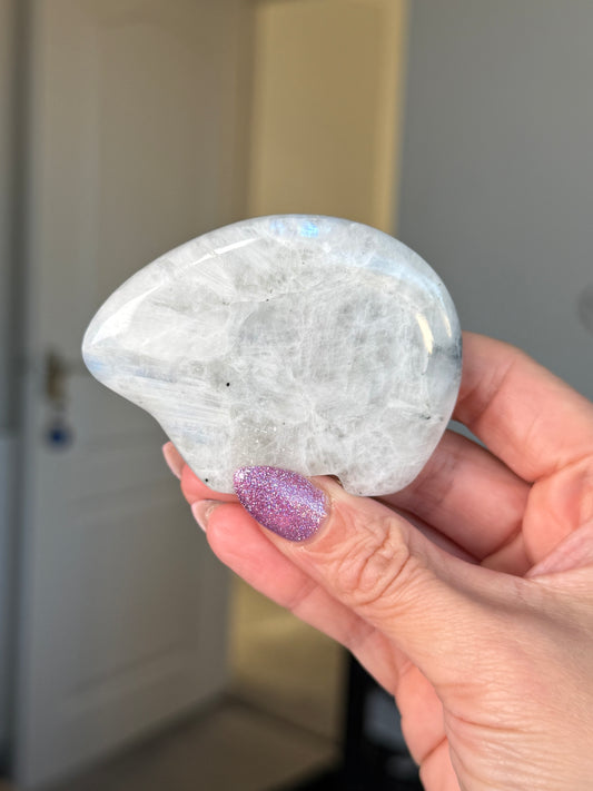 Rainbow Moonstone Zuni Bear