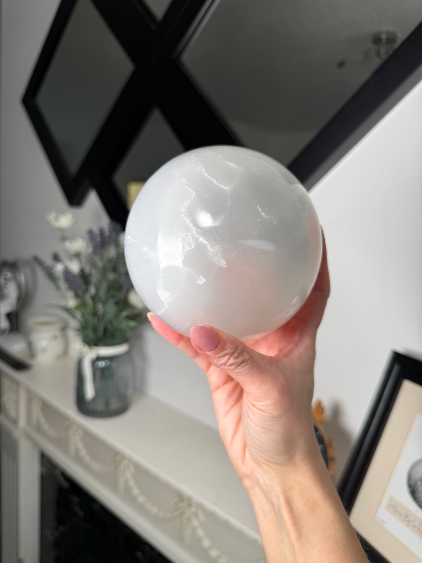 XL Selenite Sphere