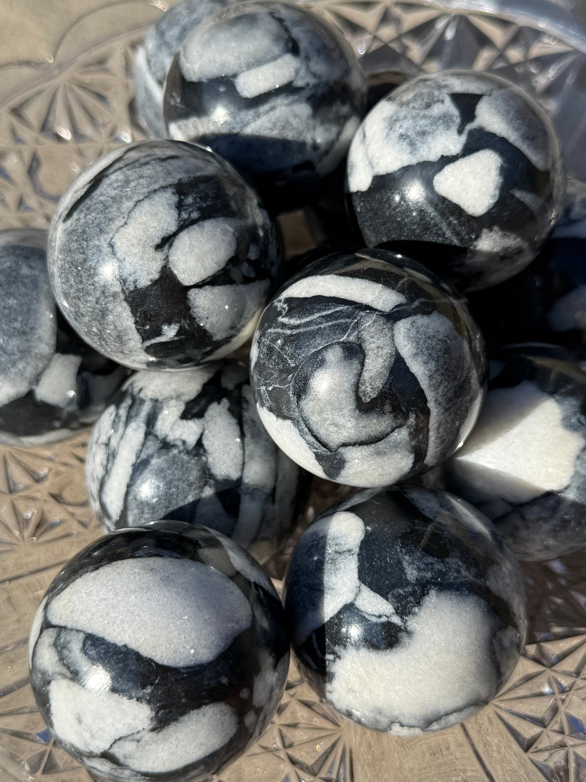 Penguin Jasper Spheres
