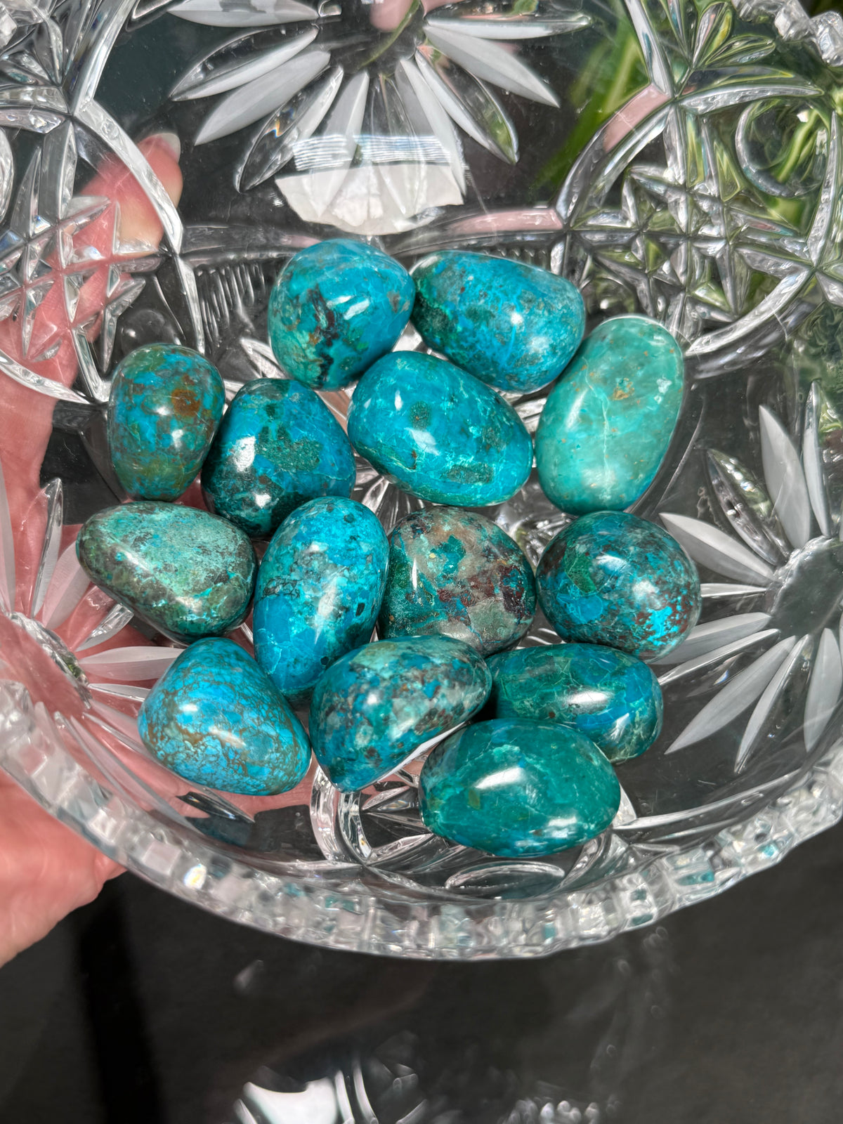 Chrysocolla Tumbles