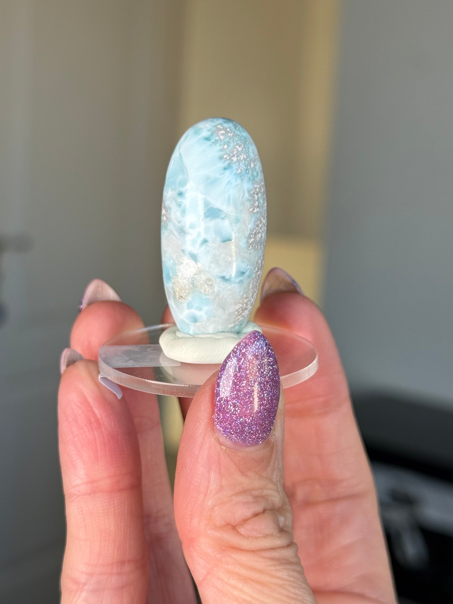 Larimar Shiva On Stand