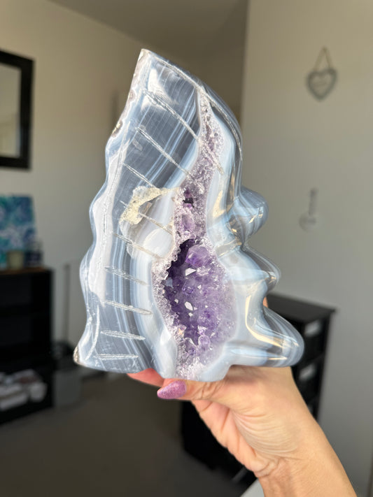 Amethyst Agate Fairy