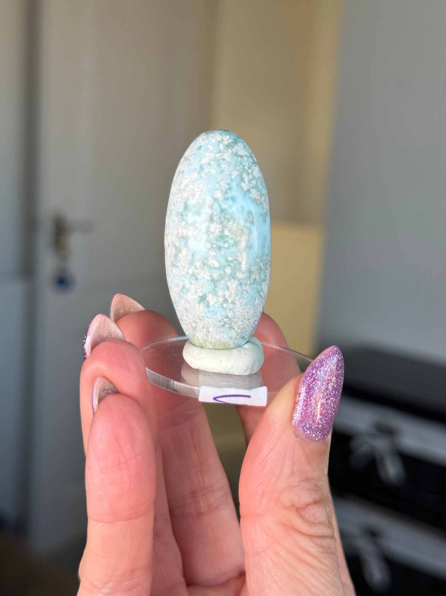 Larimar Shiva On Stand