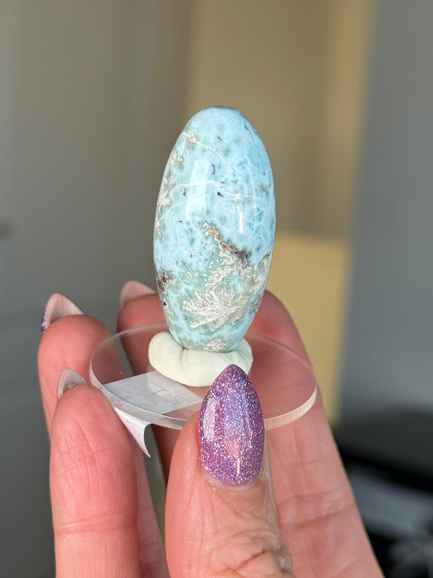 Larimar Shiva On Stand
