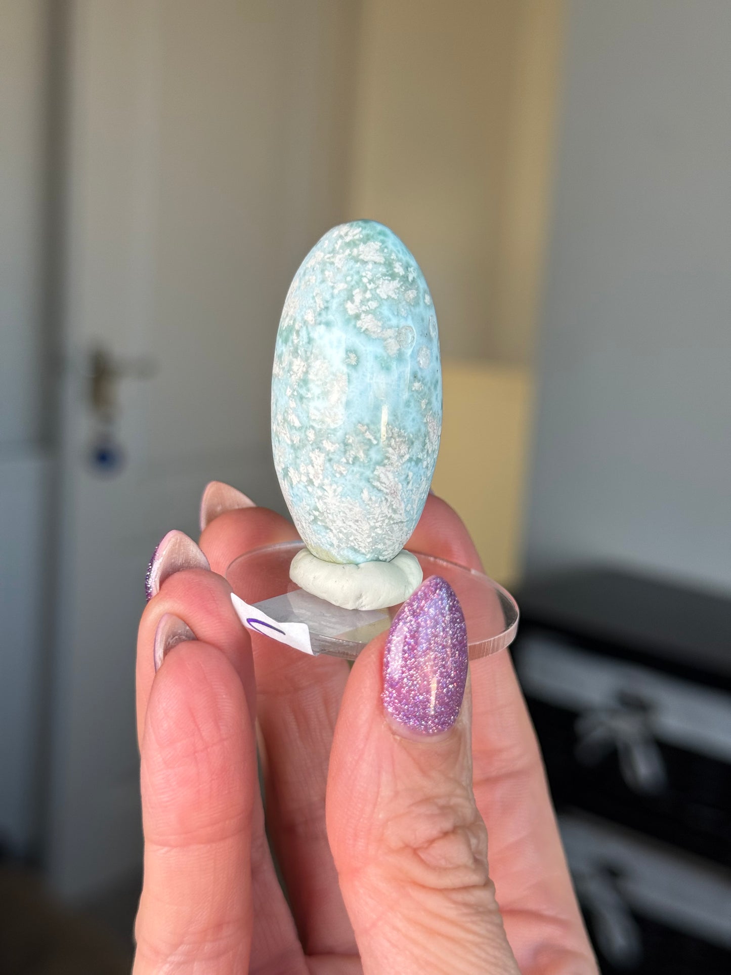 Larimar Shiva On Stand
