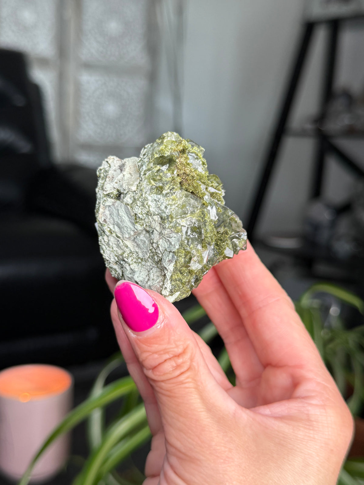 Fairy Forest Epidoite With Quartz