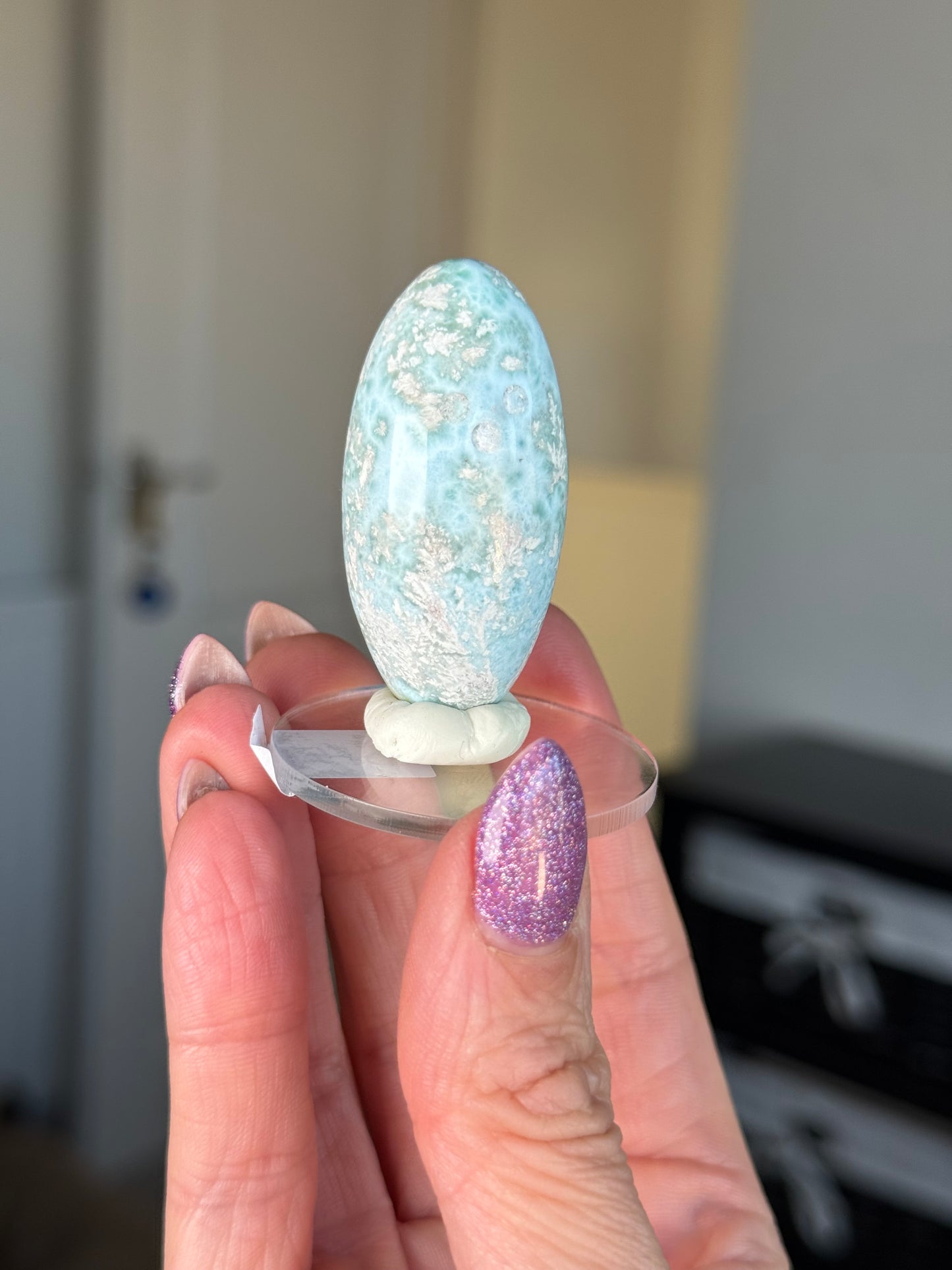 Larimar Shiva On Stand