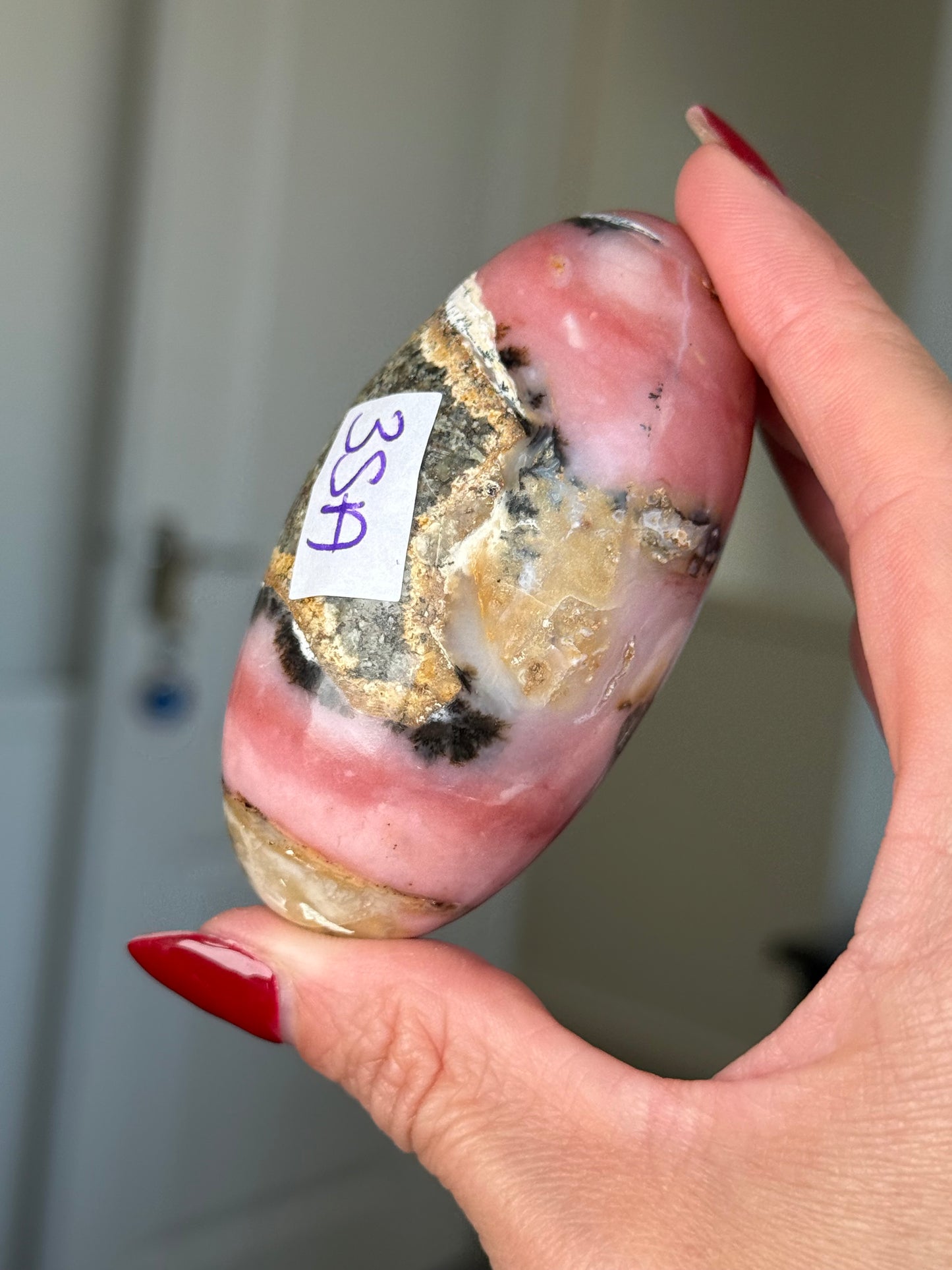 Peruvian Pink Opal Shiva