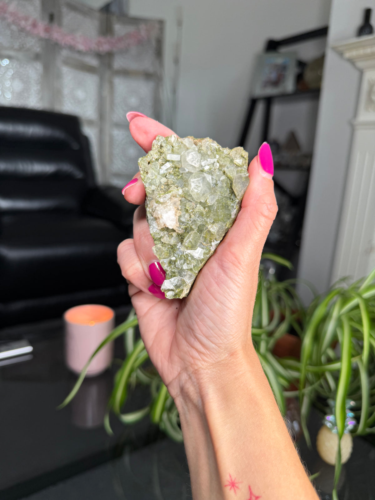 Fairy Forest Epidoite With Quartz