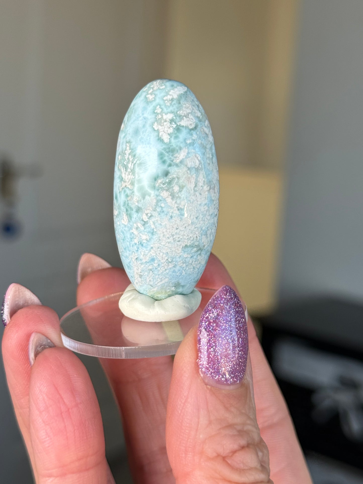 Larimar Shiva On Stand