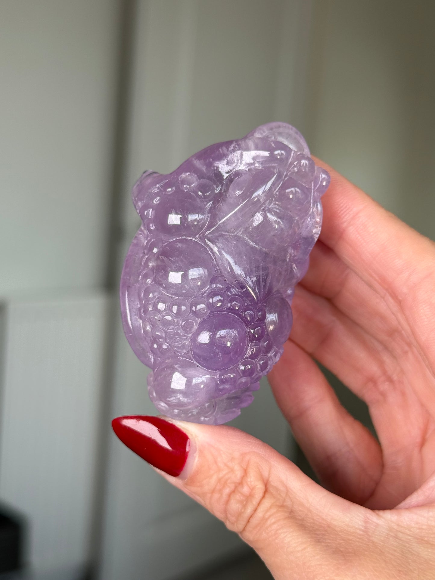 Amethyst Money Frog