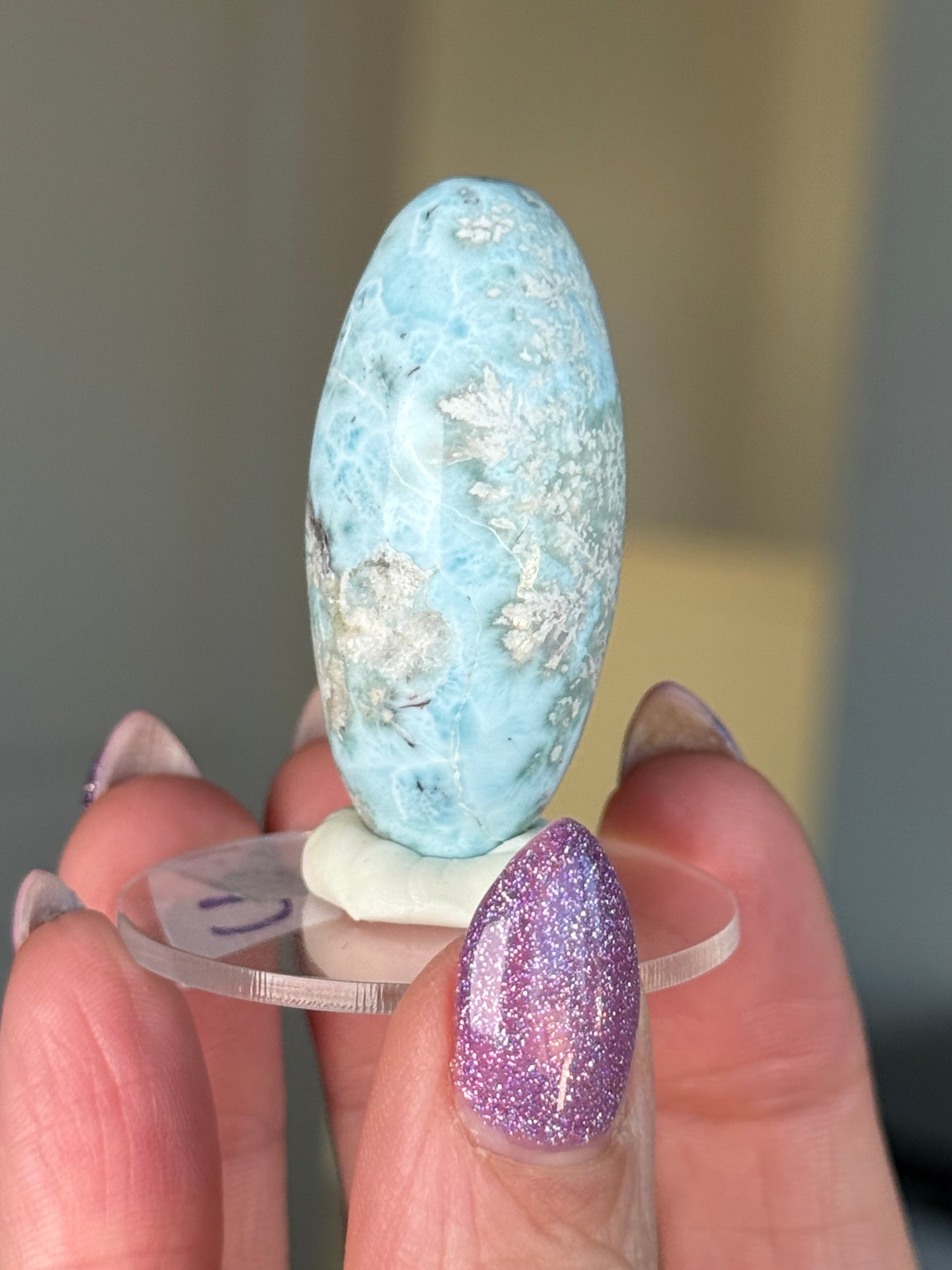 Larimar Shiva On Stand