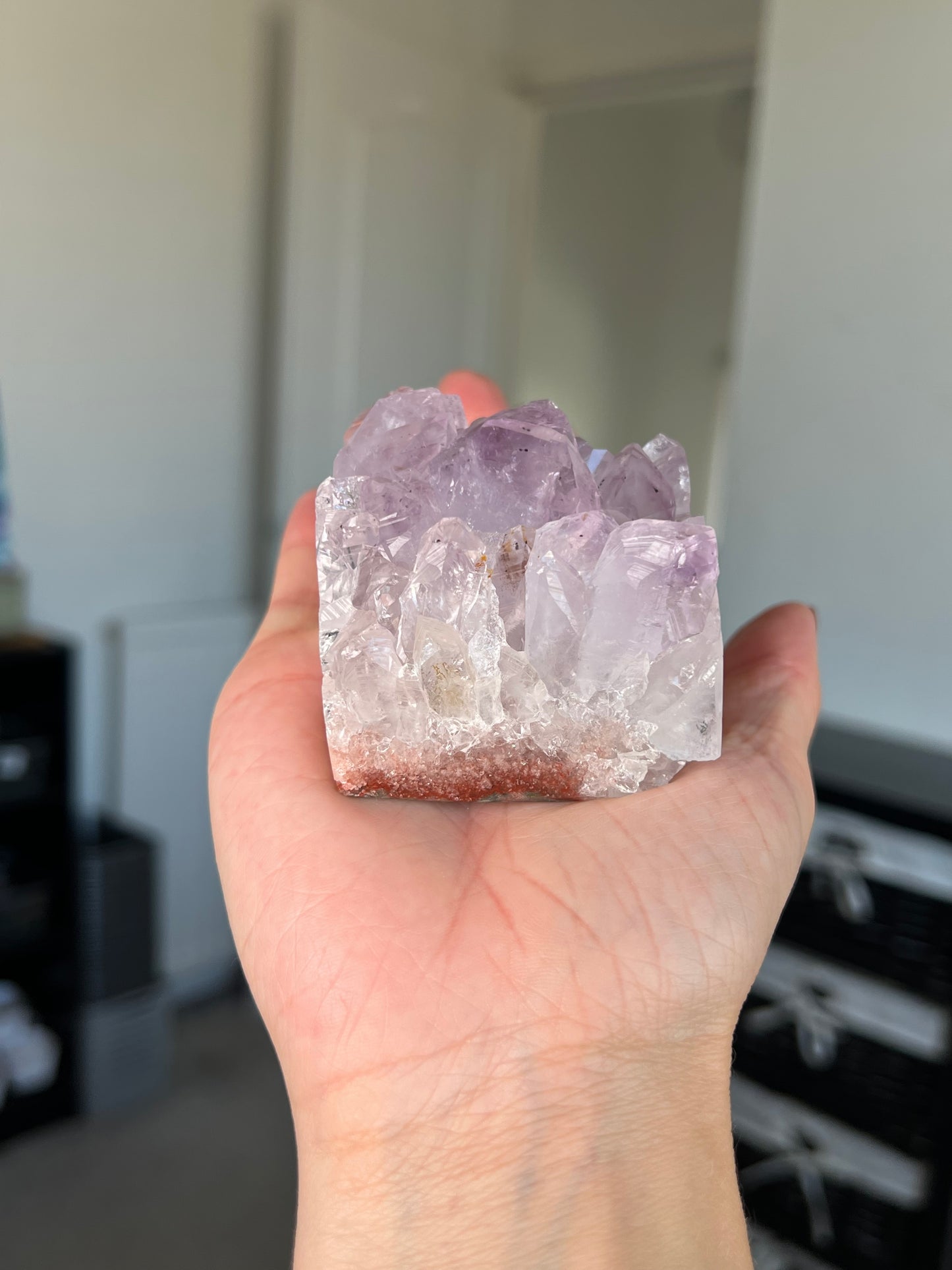 Extra Grade Pink Amethyst Tower