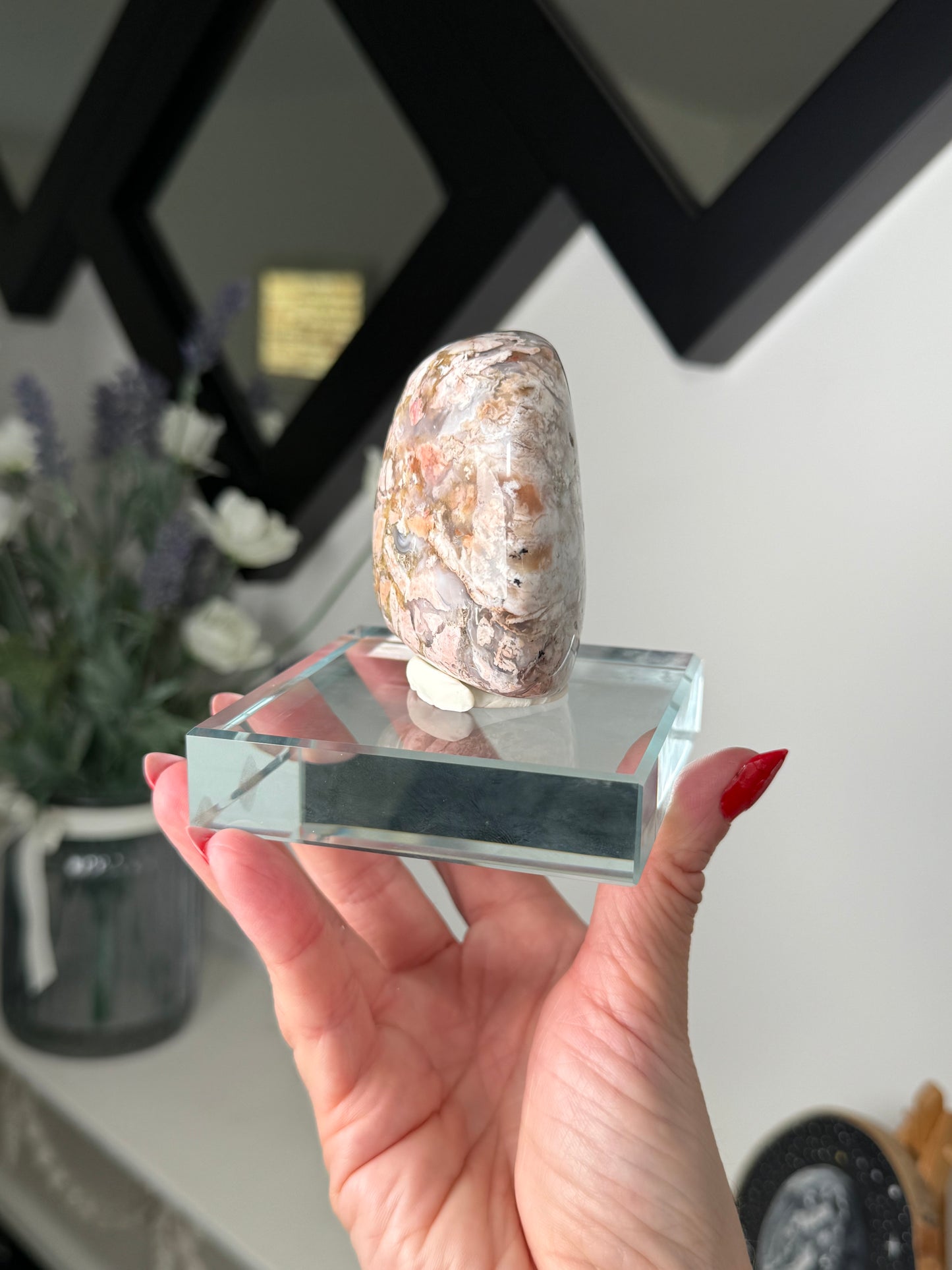 Pink Utah Tiffany Stone Freeform