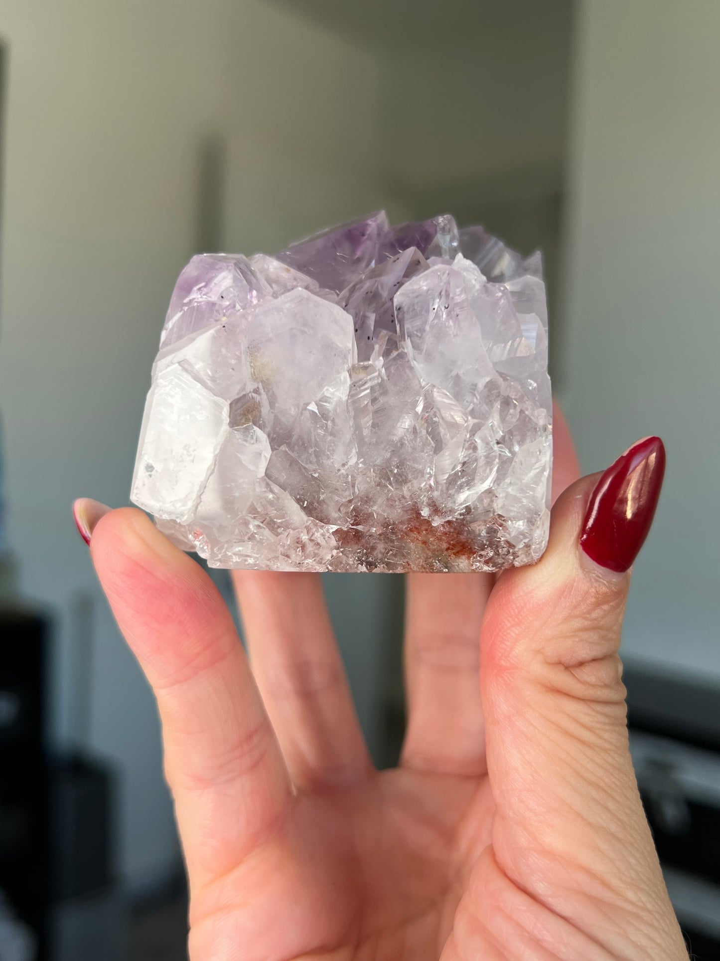 Extra Grade Pink Amethyst Tower
