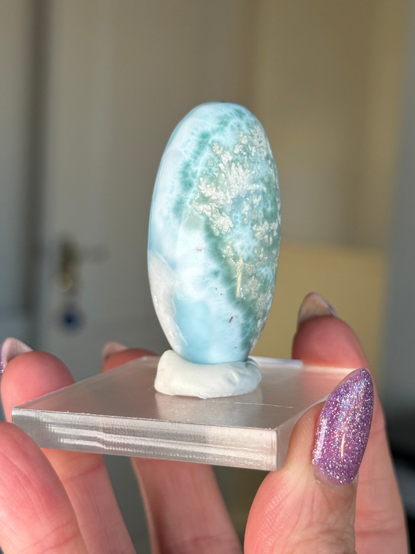 Larimar Shiva On Stand