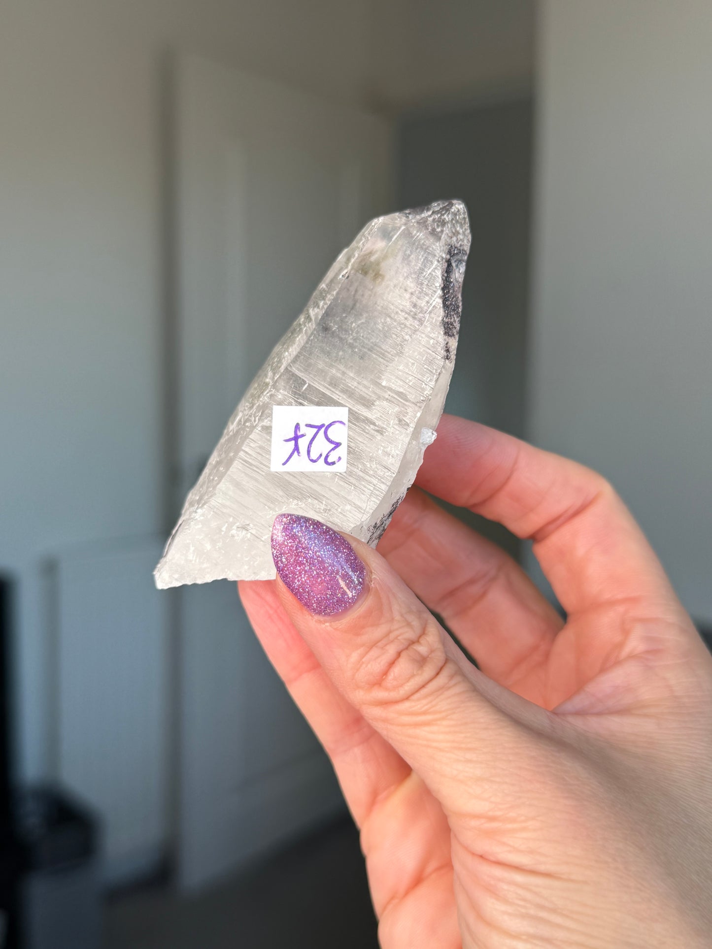 Sparkly Hematite Lemurian