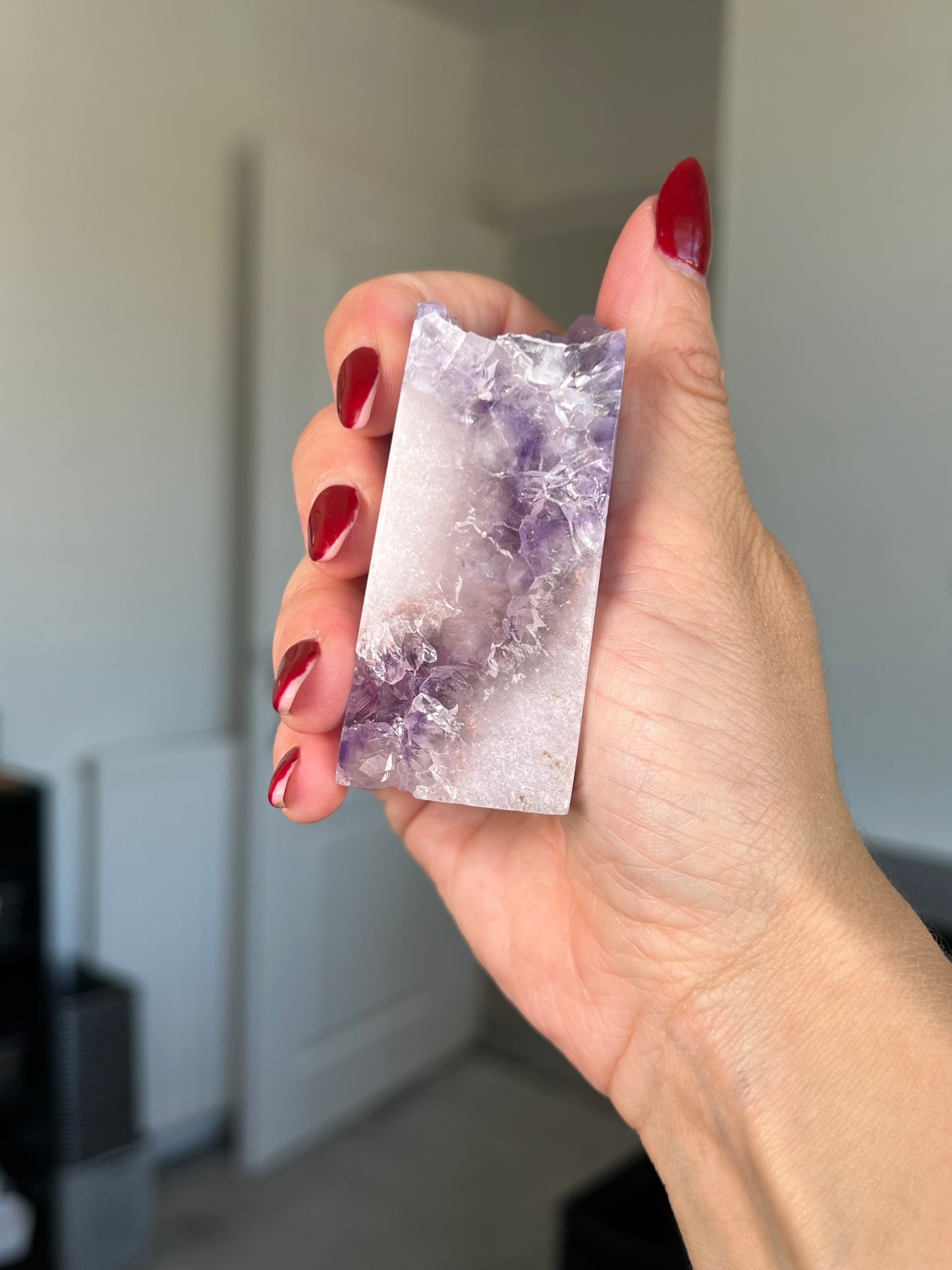 Extra Grade Pink Amethyst Tower