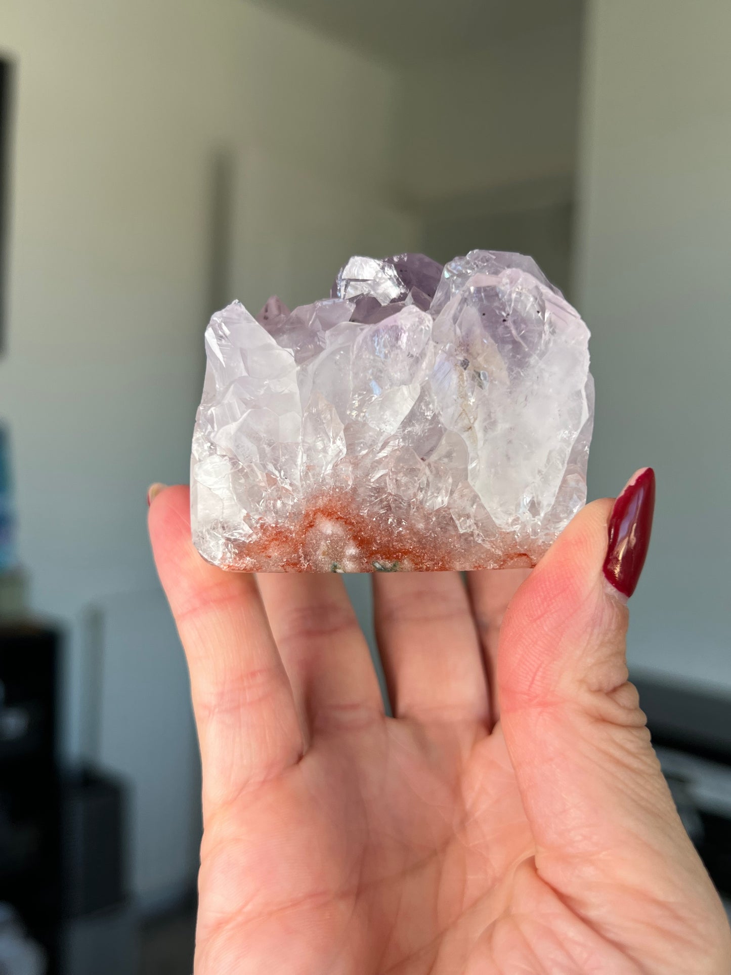 Extra Grade Pink Amethyst Tower