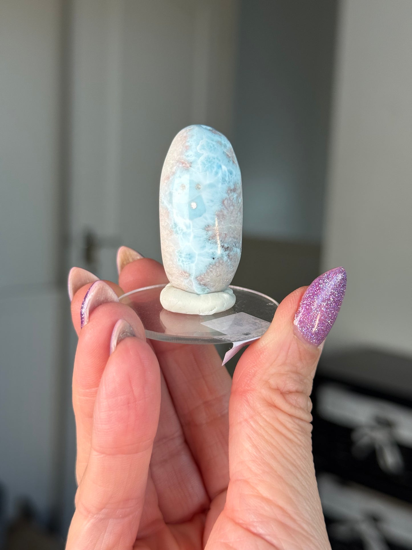 Larimar Shiva On Stand