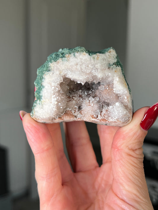 Pink Amethyst Geode