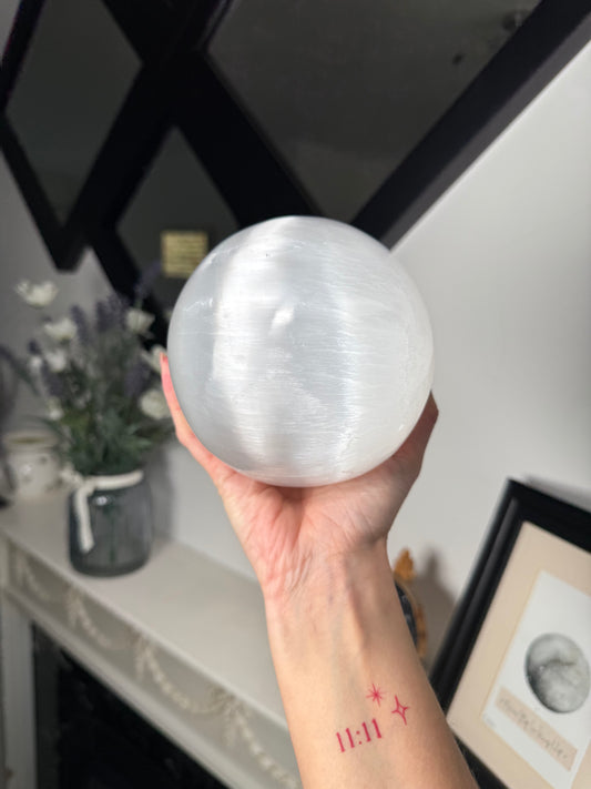 XL Selenite Sphere