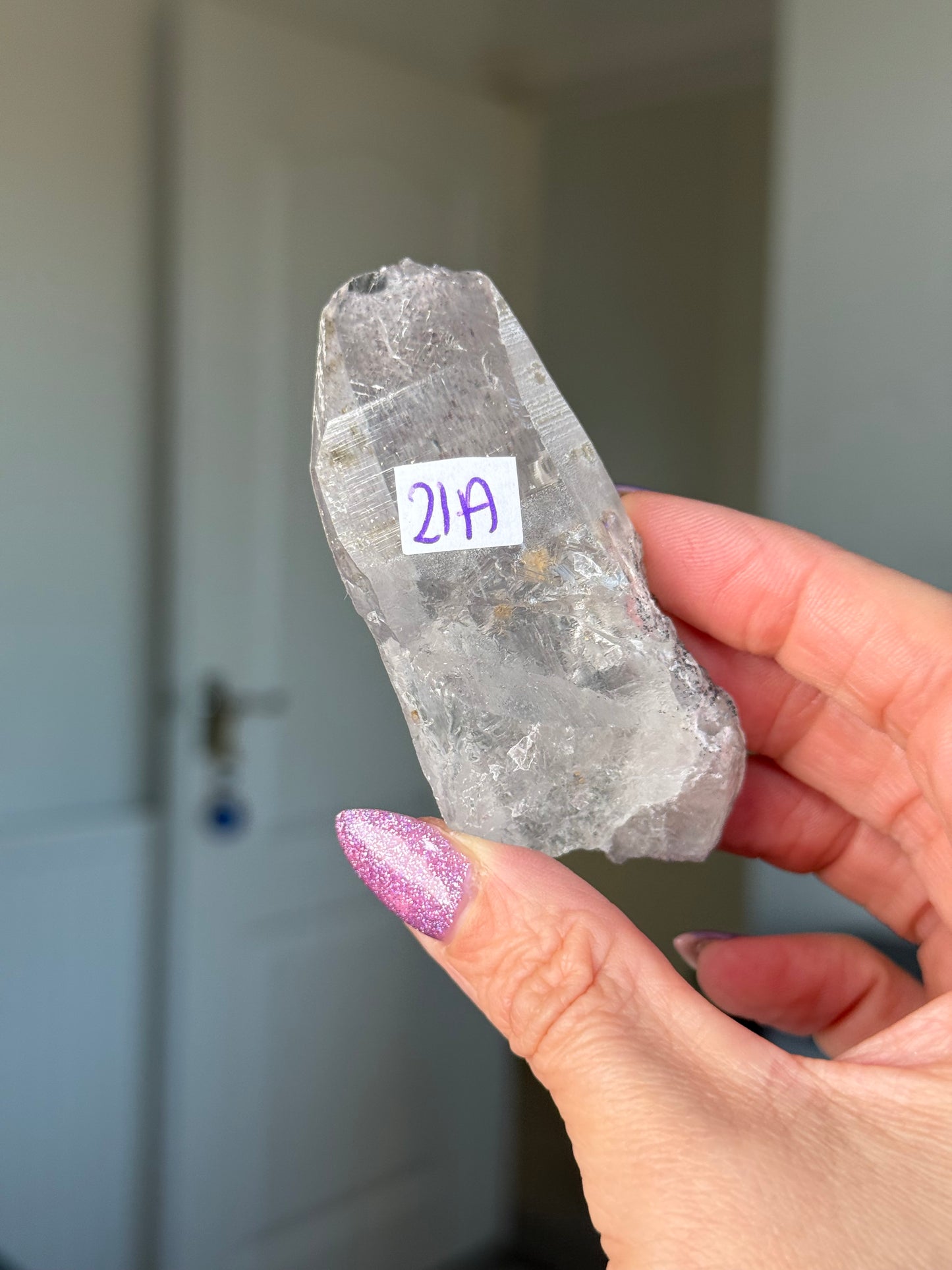 Sparkly Hematite Lemurian
