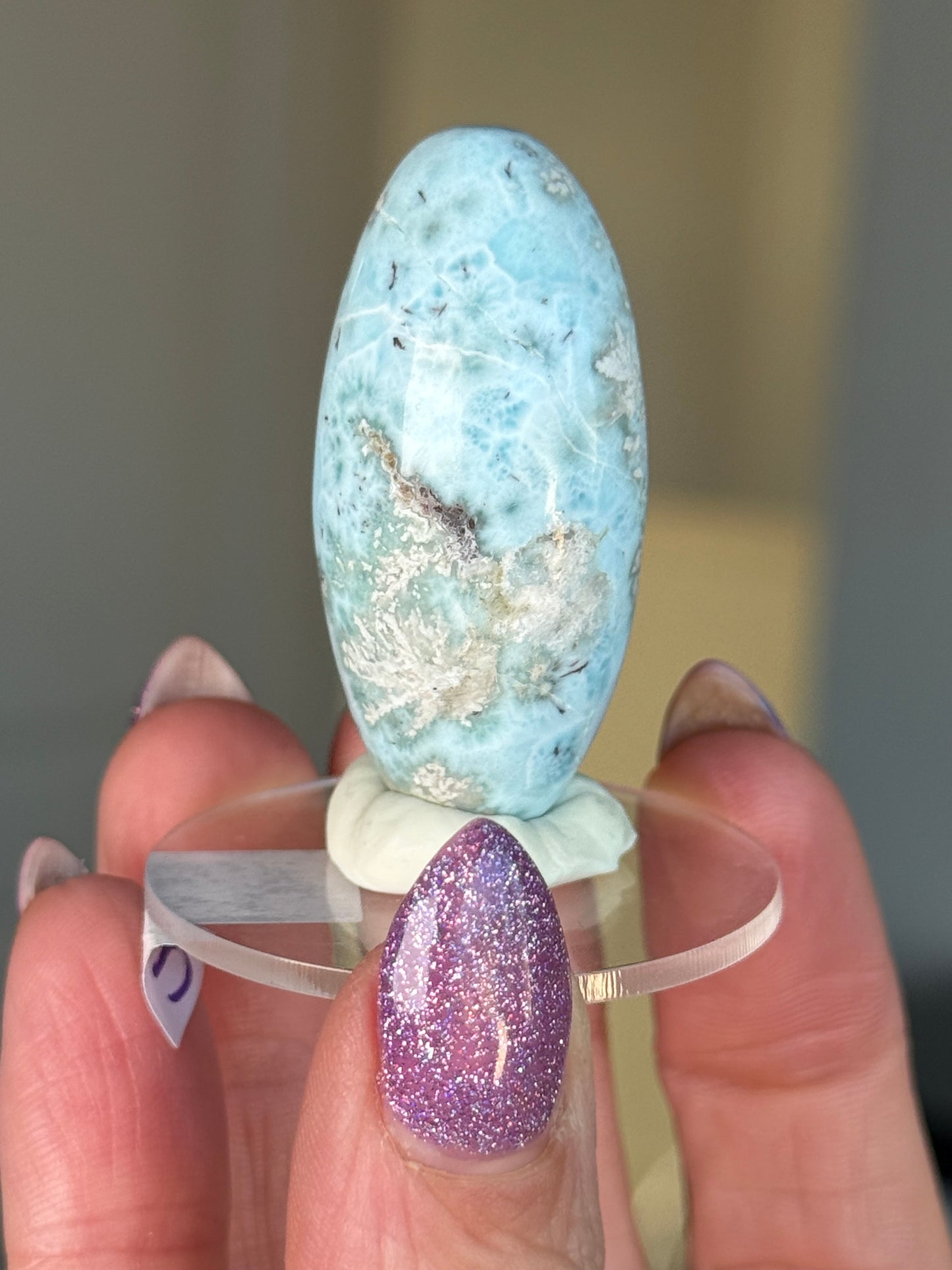 Larimar Shiva On Stand