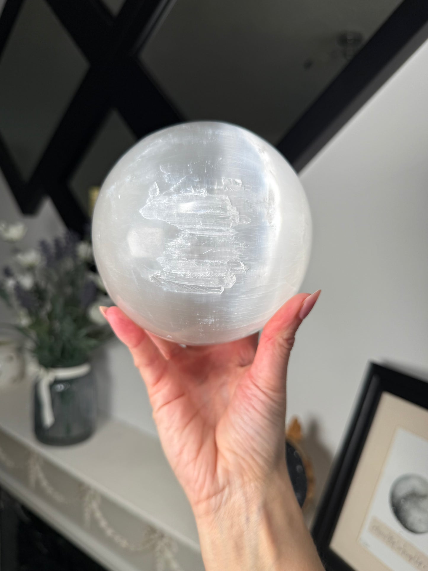 XL Selenite Sphere